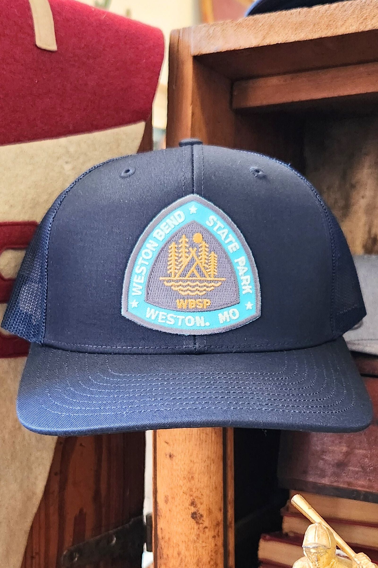 Weston Bend State Park Navy Hat