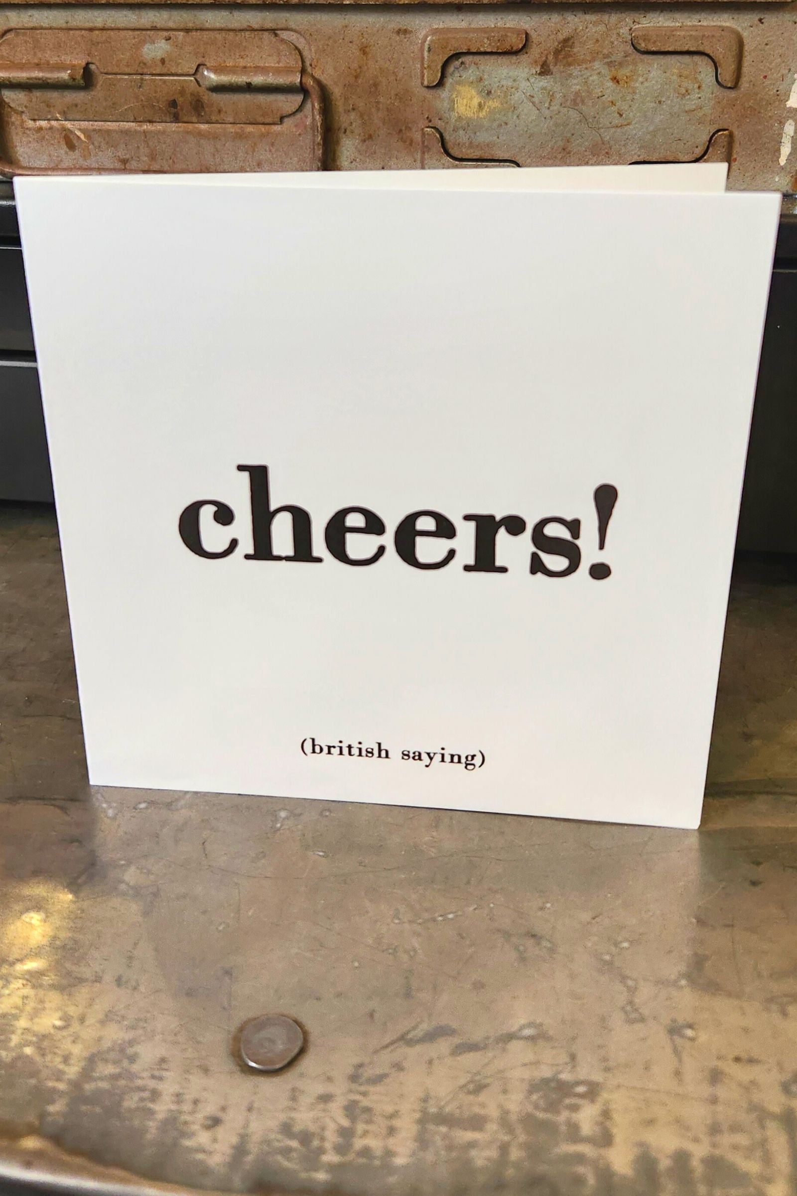 Cheers! Inspirational Card