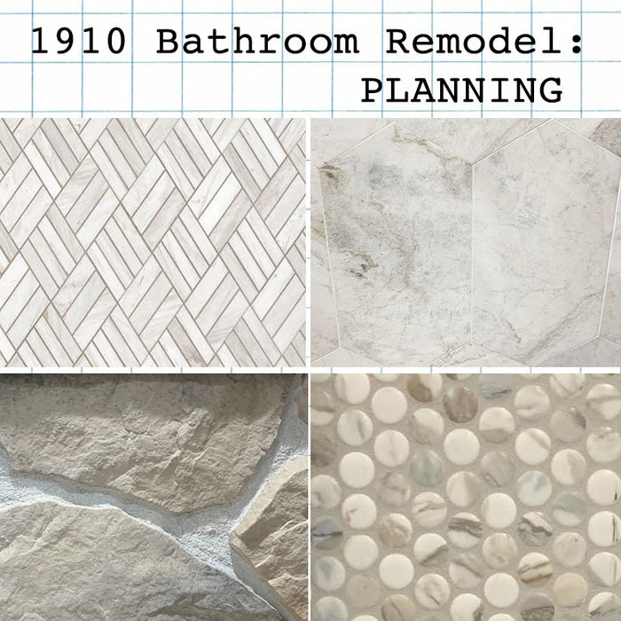 1910 Bathroom Remodel : Planning