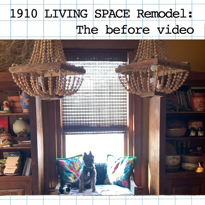 1910 Apartment Remodel: Living Space Before Video