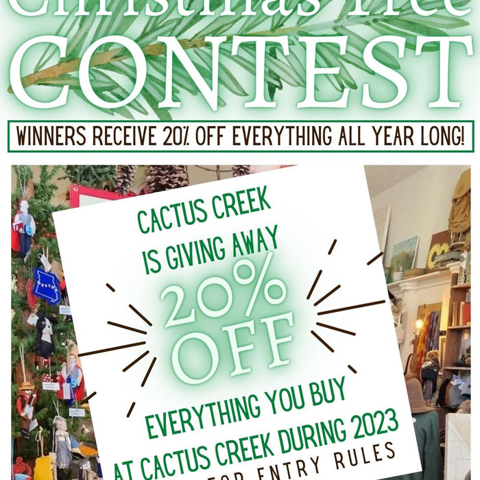 CHRISTMAS CONTEST: Win 20% OFF Everything in 2023!