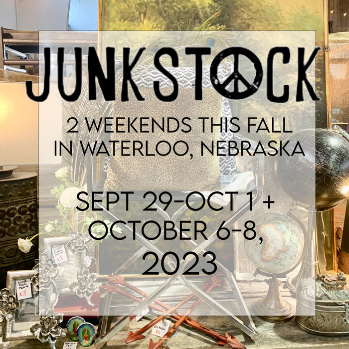 ROAD SHOW : Junkstock in Omaha : Sept 29-Oct 1 +  Oct 6-8, 2023