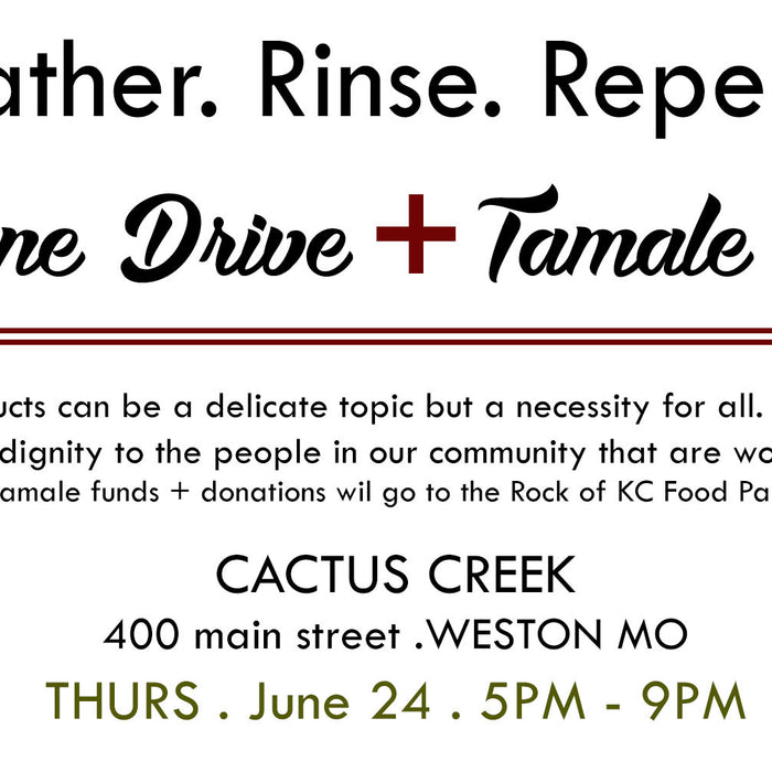 Hygiene Drive + Tamale Party June 2021