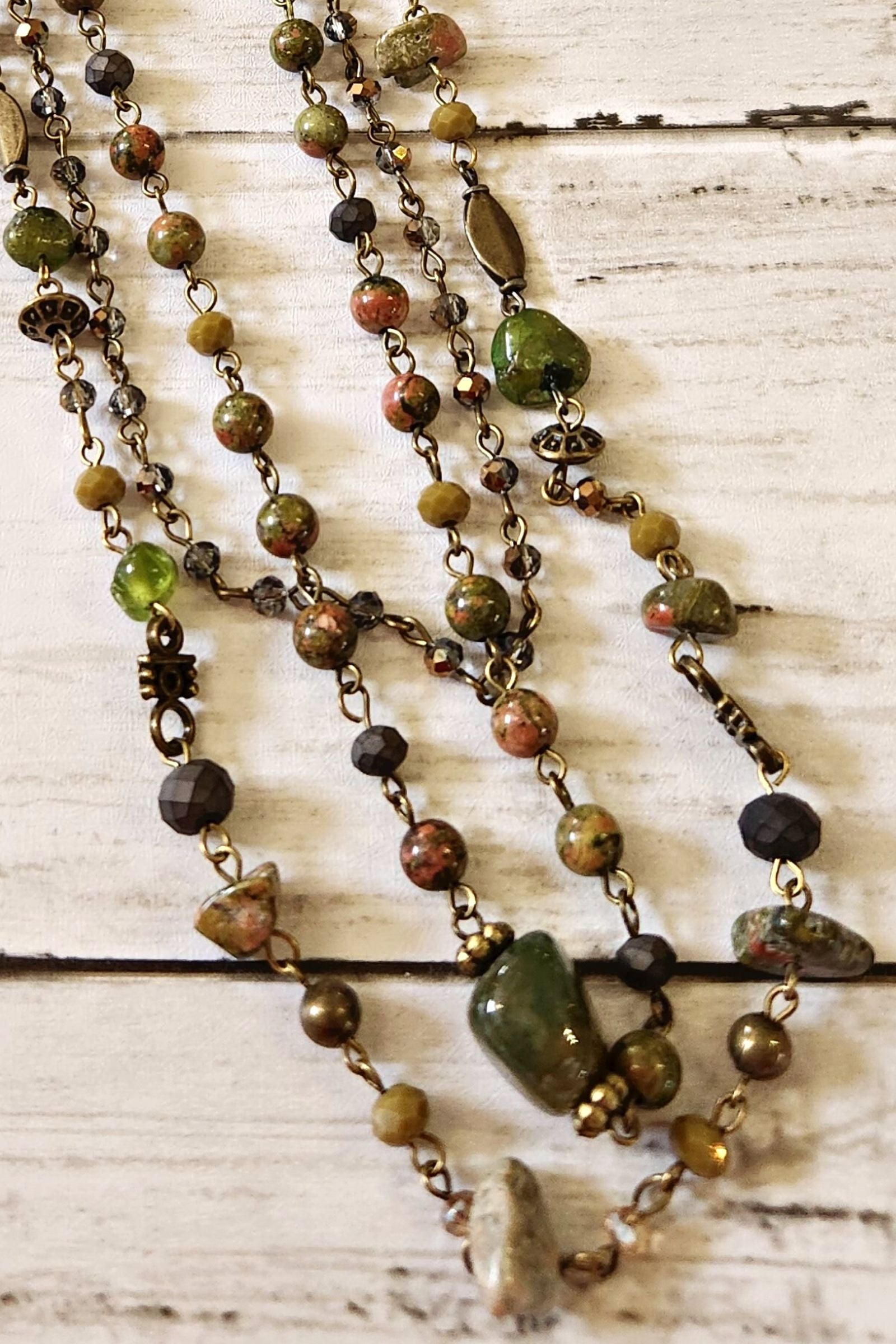 Medina Unakite Necklace