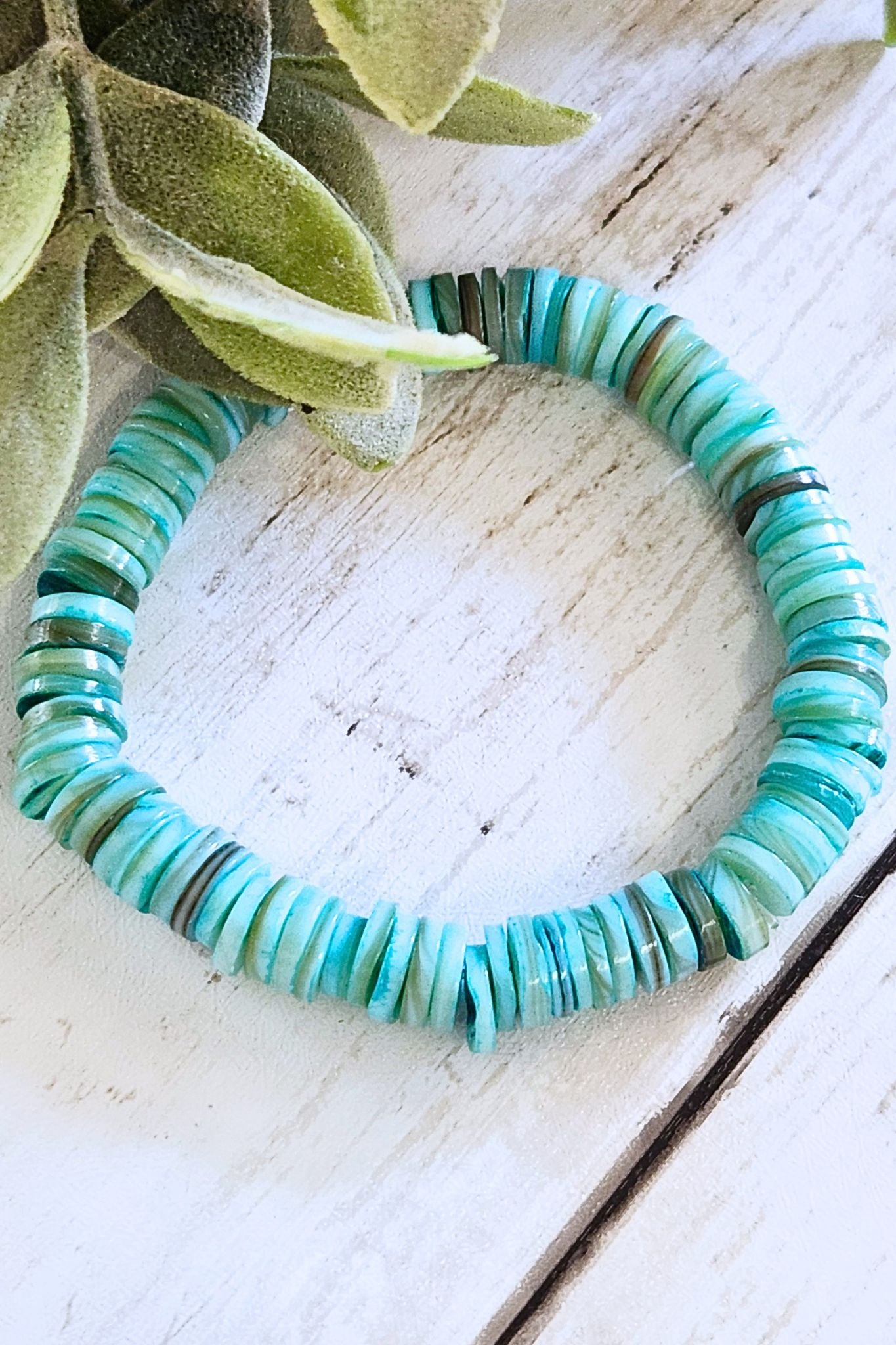 Pacifica Turquoise Stone Stretch Bracelet