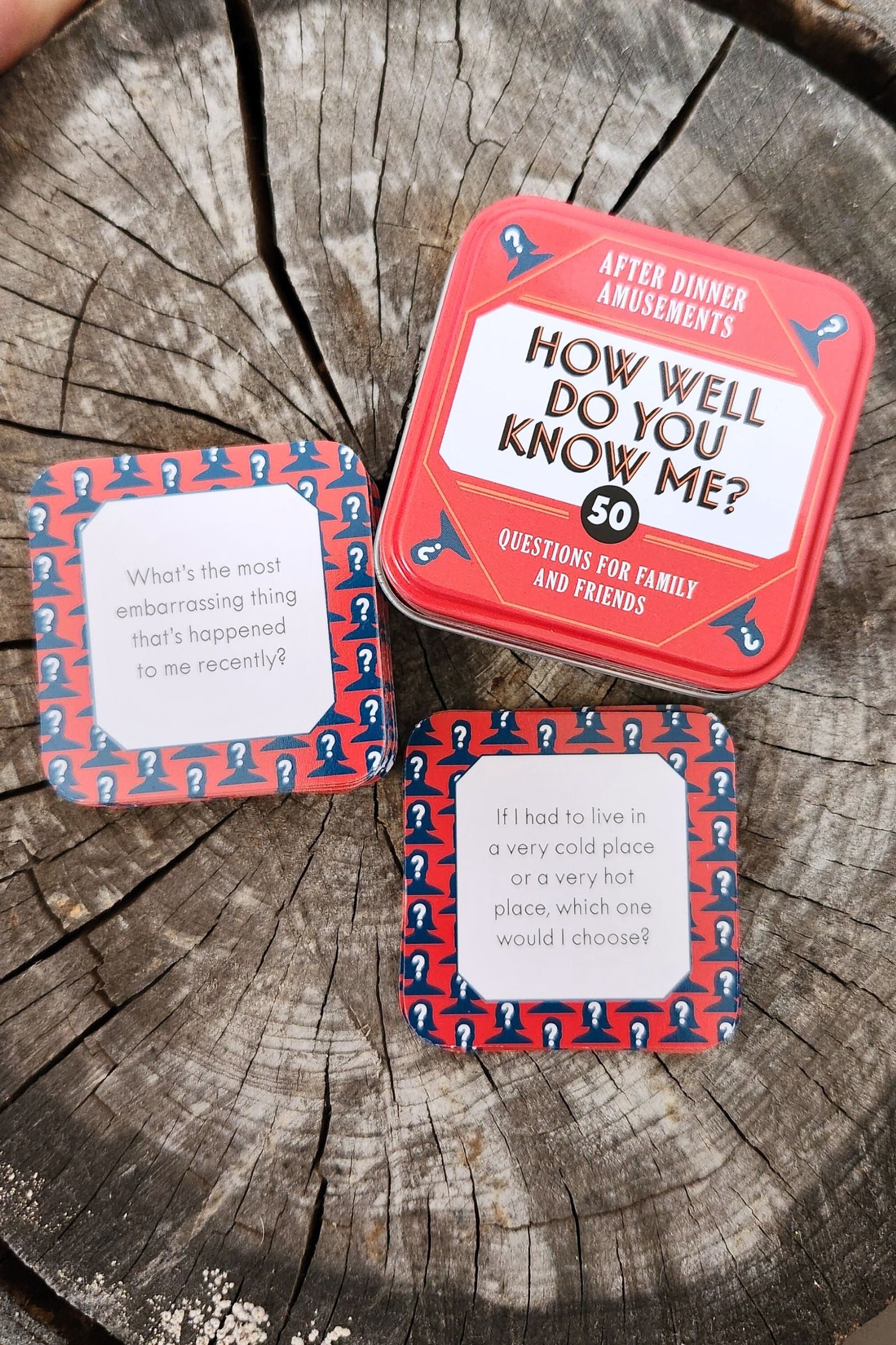 After Dinner Amusements: How Well Do You Know Me?