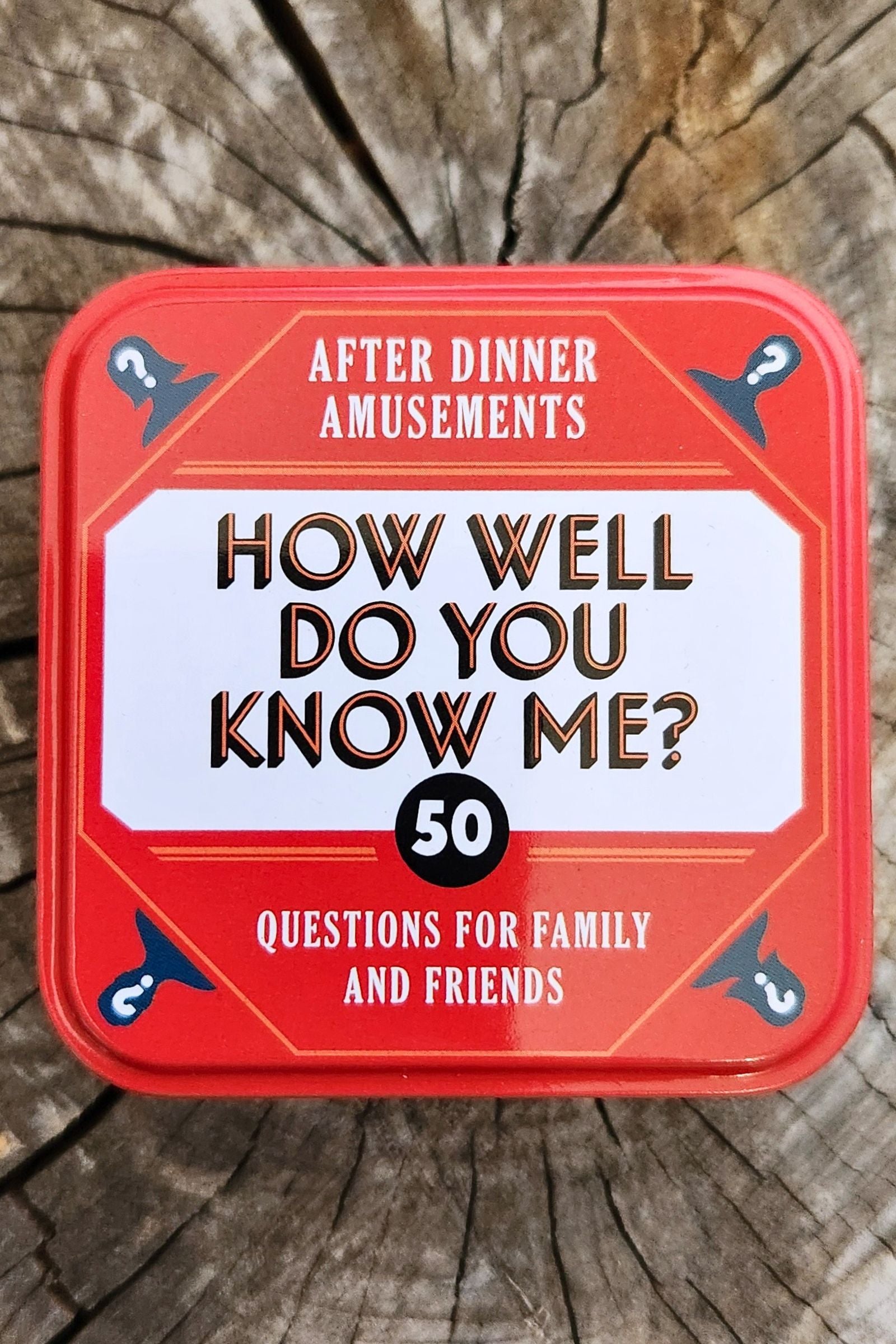 After Dinner Amusements: How Well Do You Know Me?