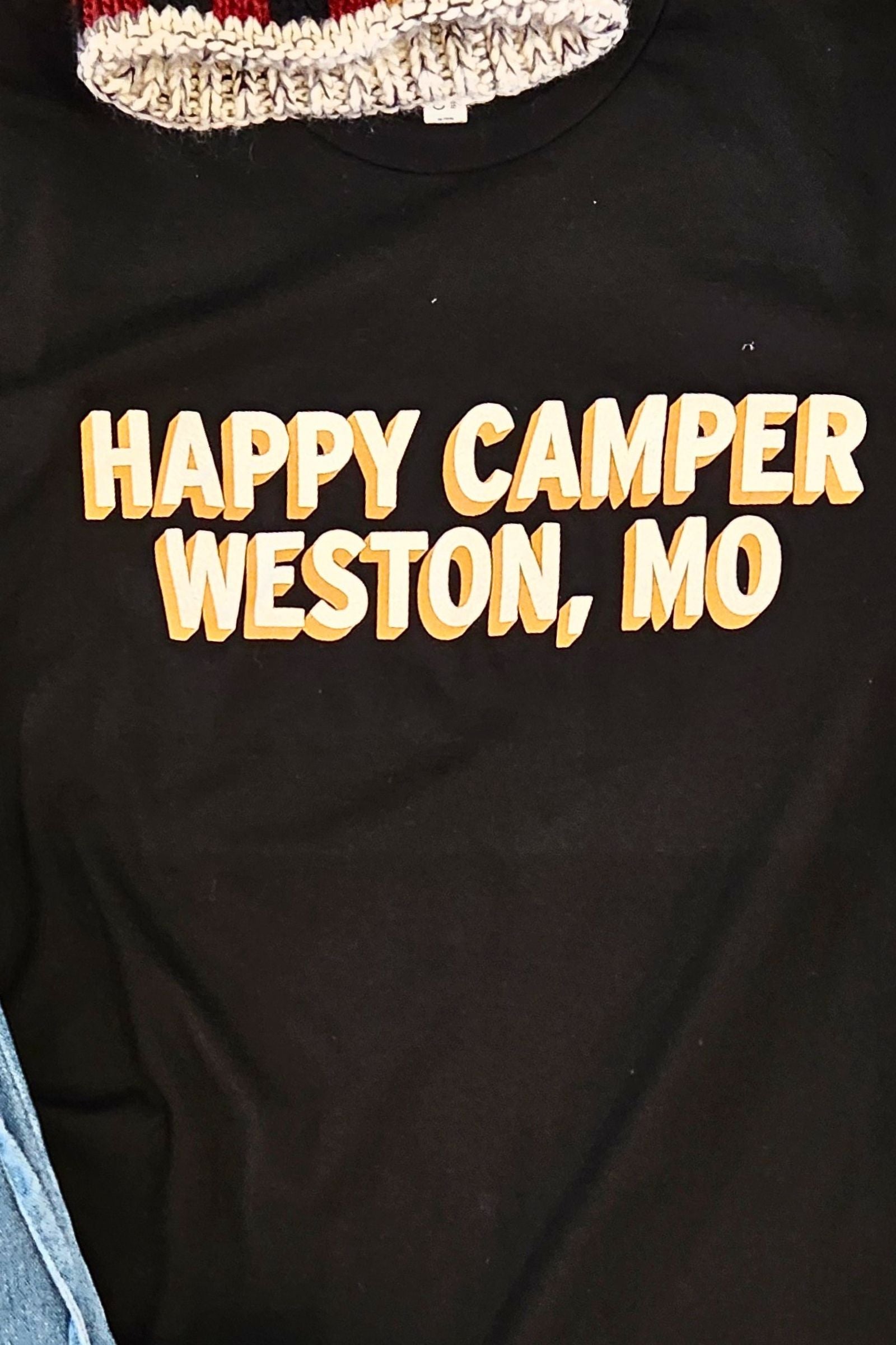 Happy Camper Weston, MO T-shirt