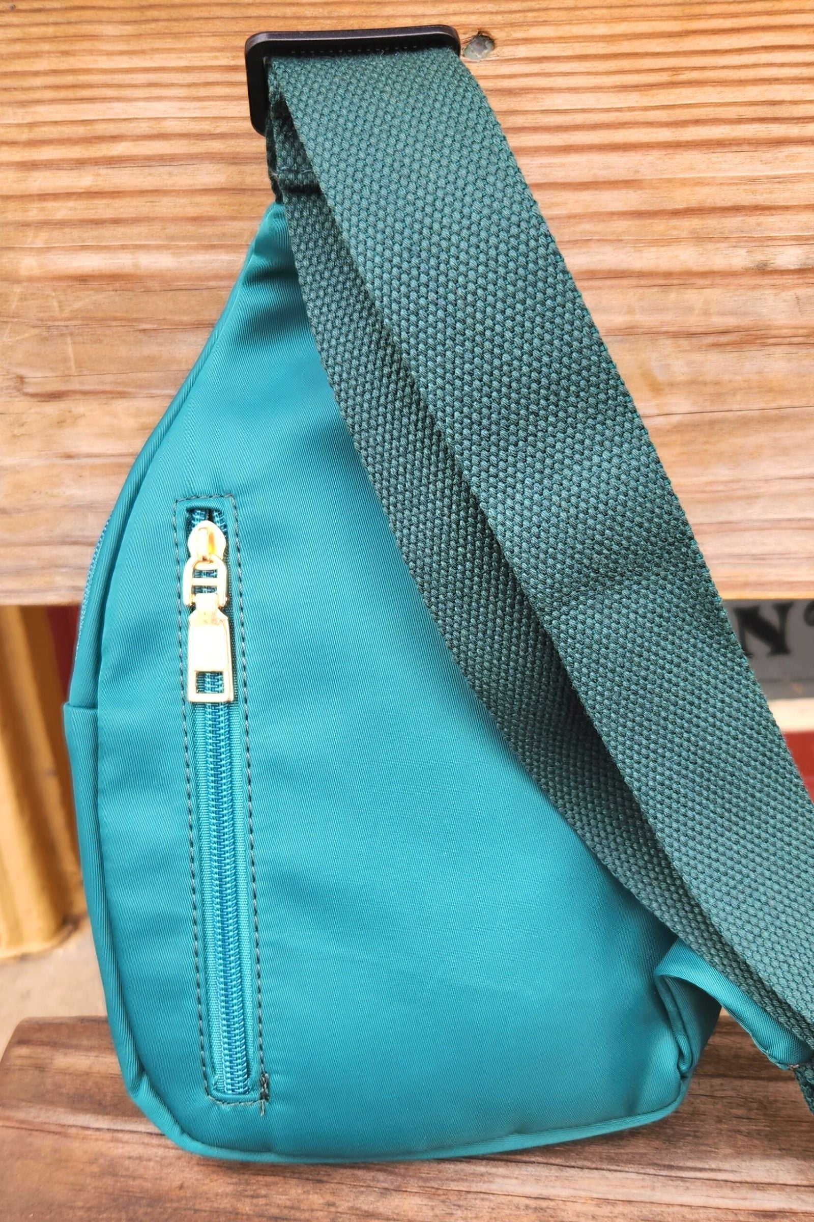 Forest Green Mini Sling Bag
