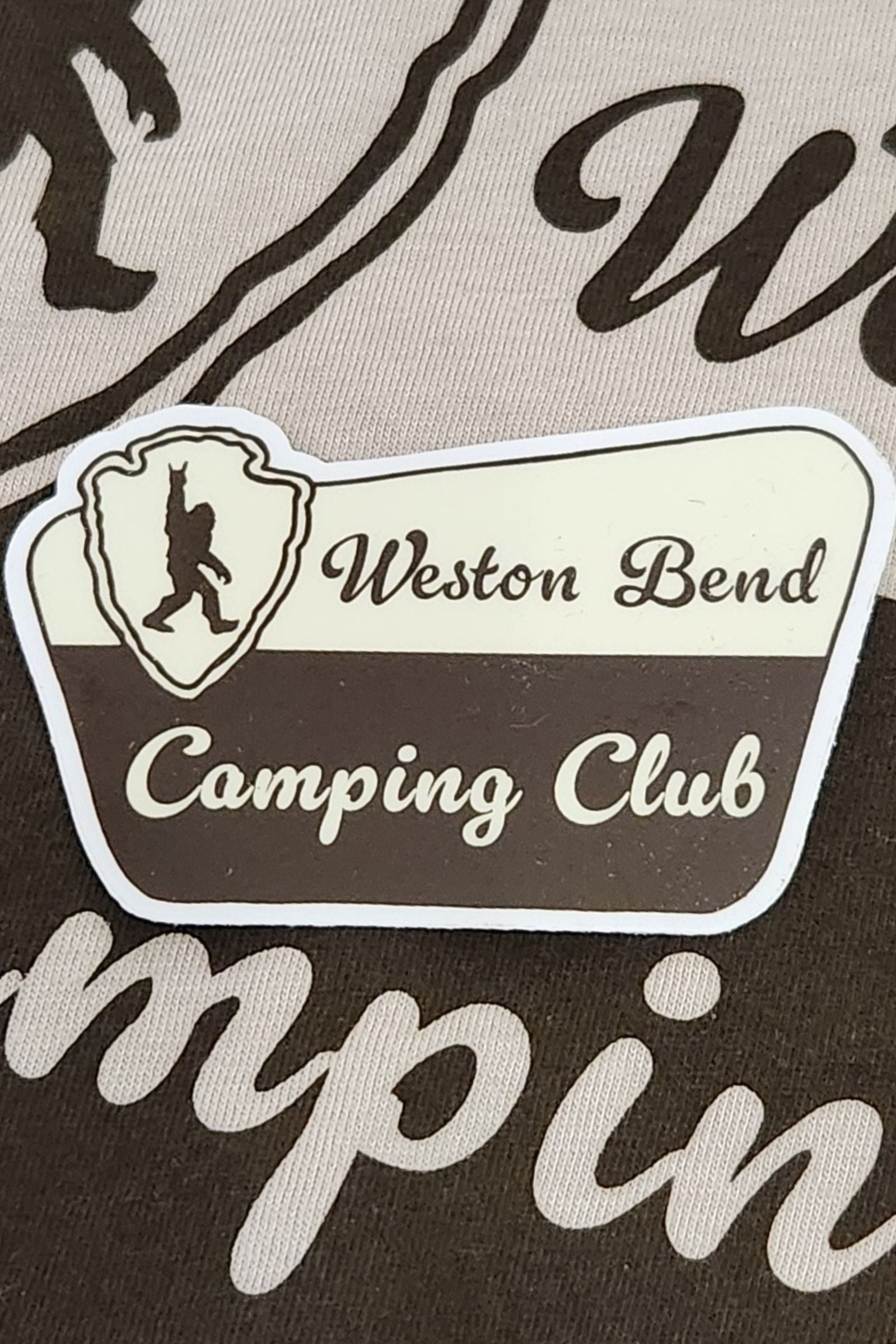 Weston Bend Camping Club Sticker