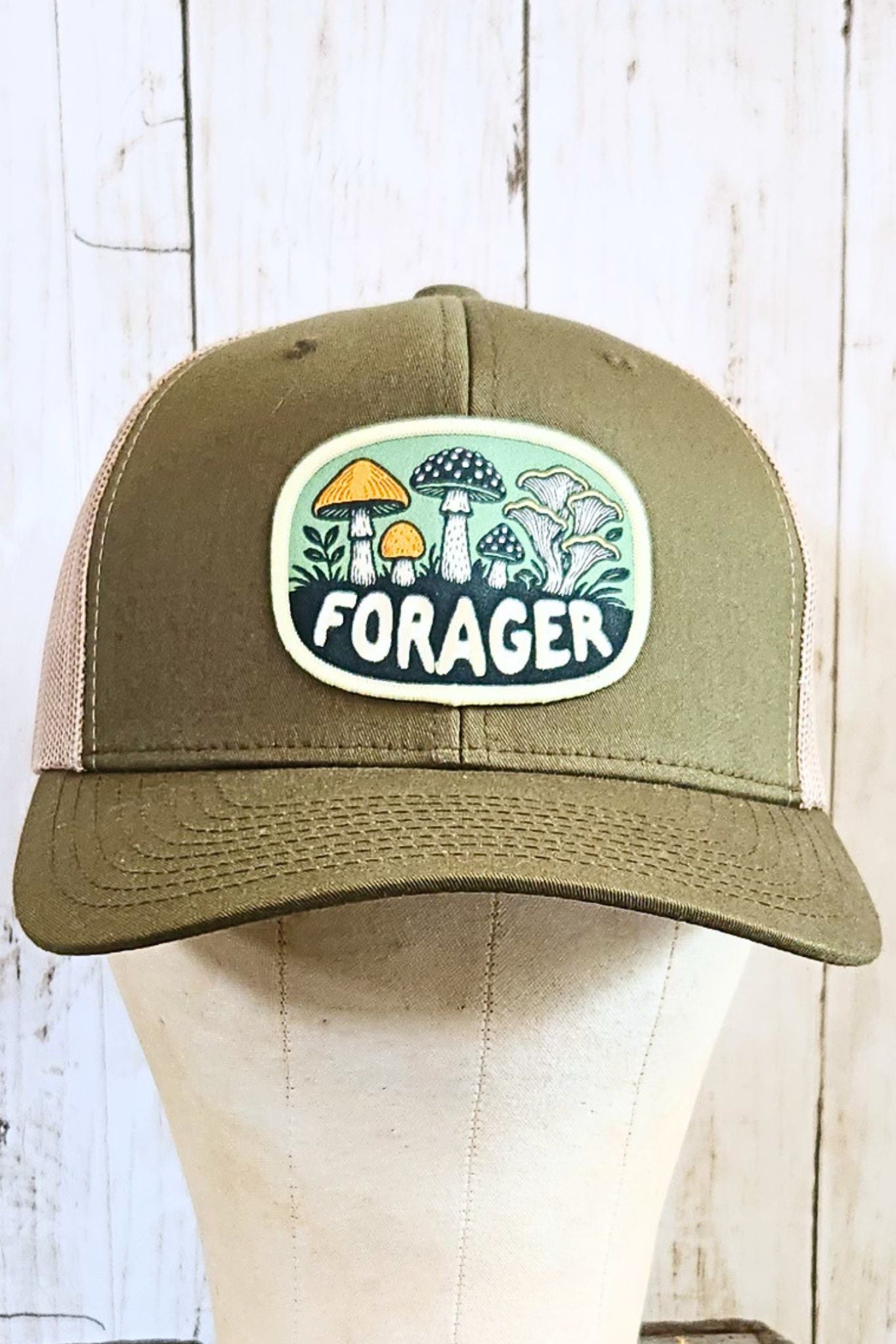 Mushroom Forager Snapback Hat