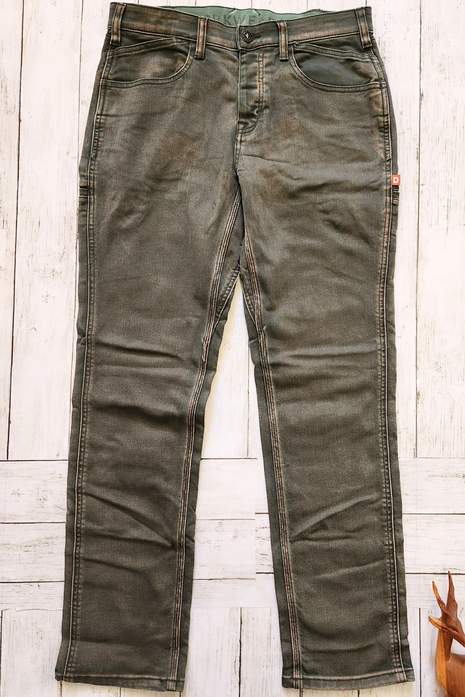 Dovetail Shop Pant Olive Green