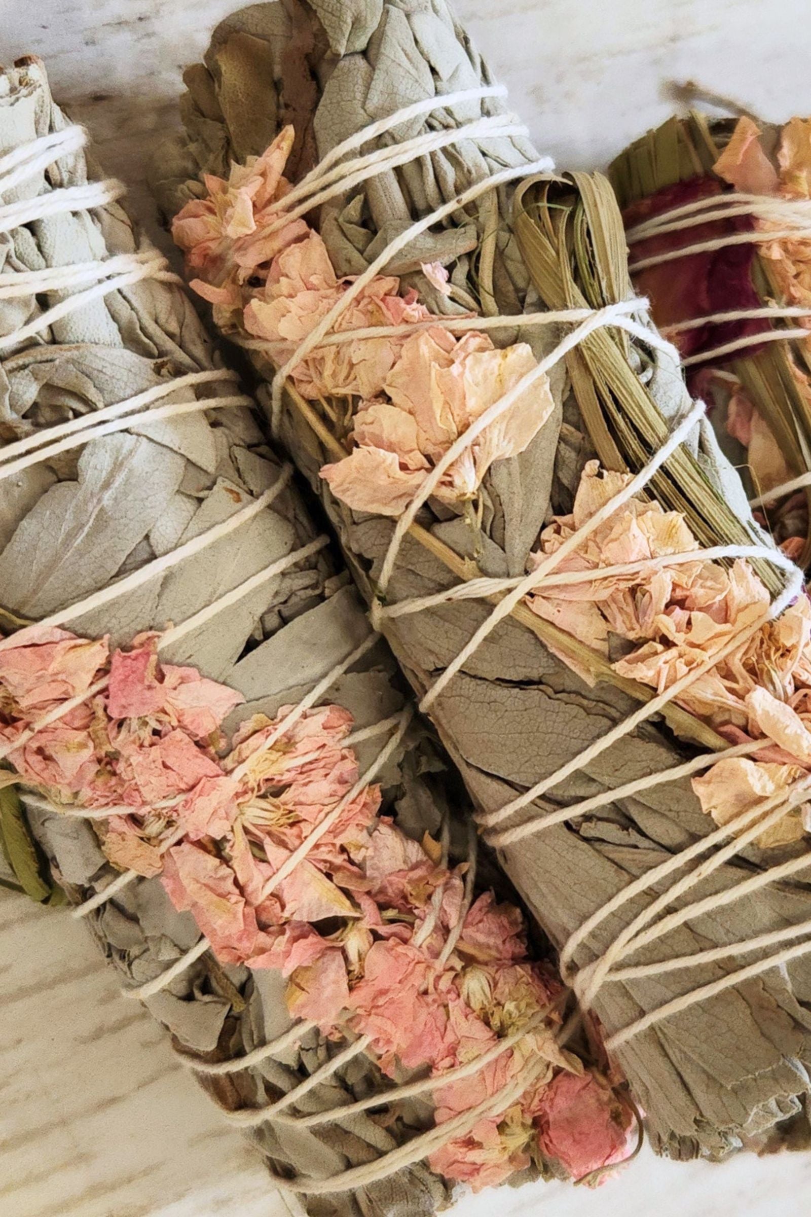JOY: Floral & White Sage Bundle