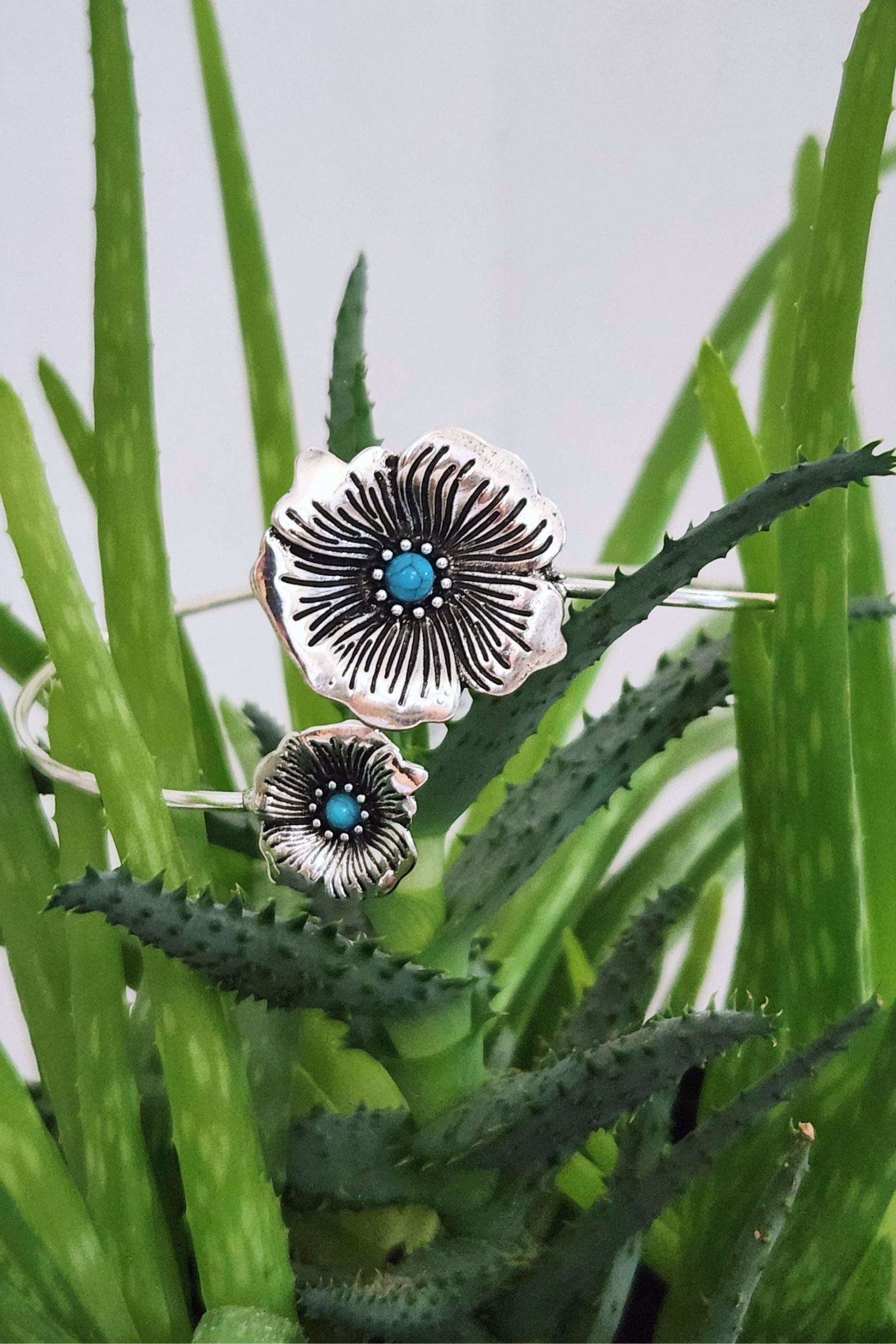 Wildflower Moon Arm Cuff Bracelet