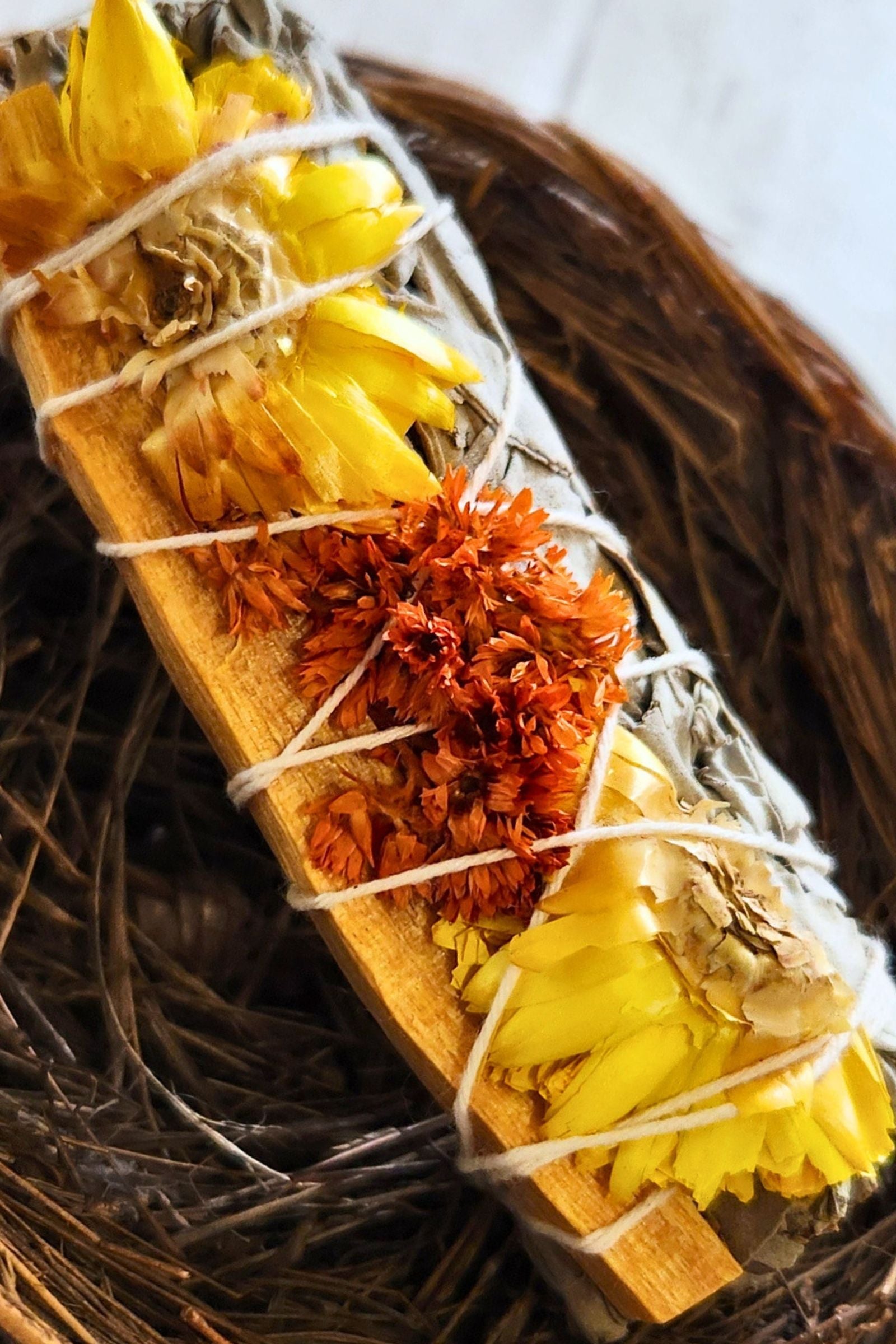 Orange Sinvata & Palo Santo Sage Bundle