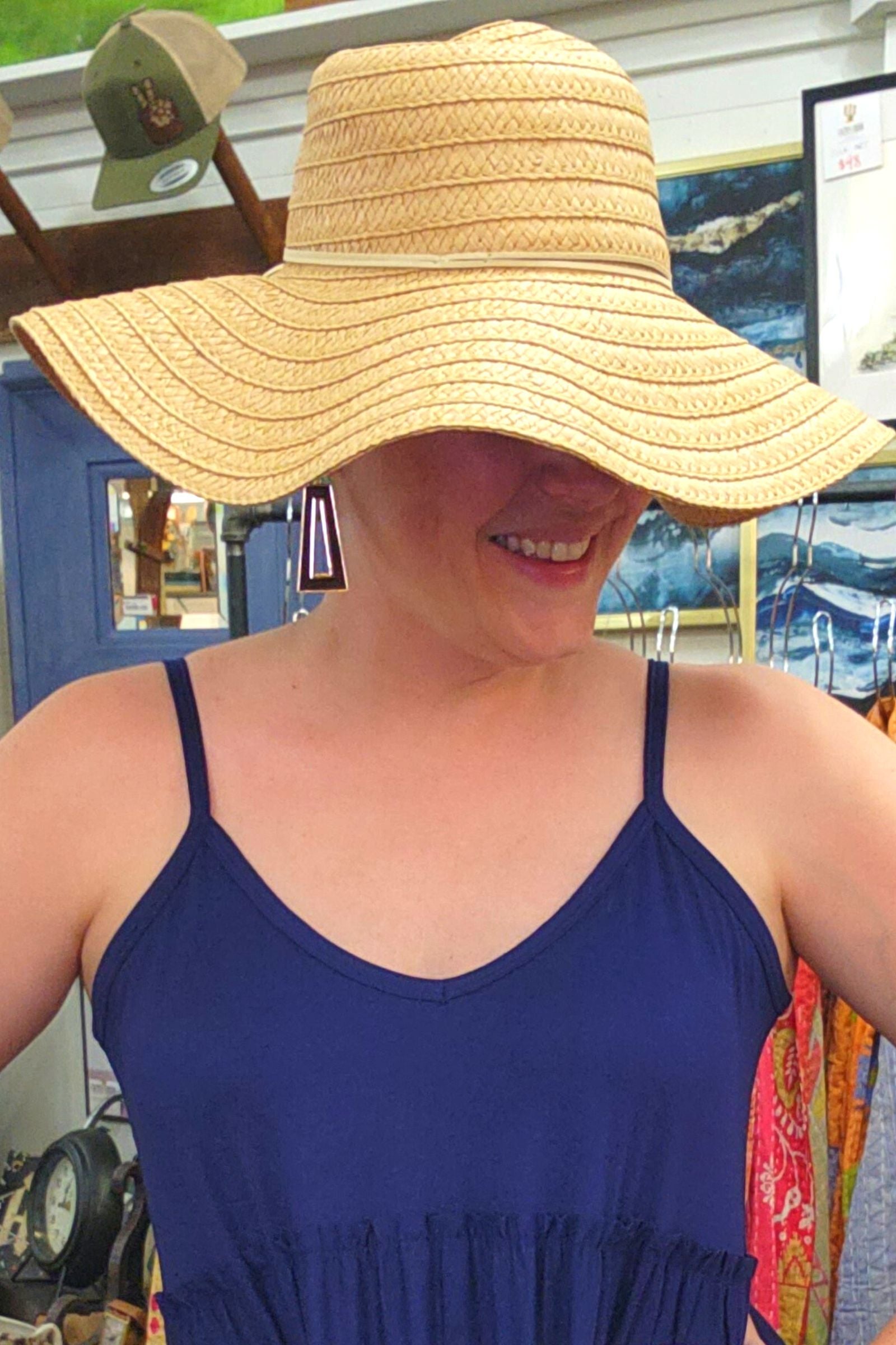 Wide Brim Sun Hat - 2 Colors