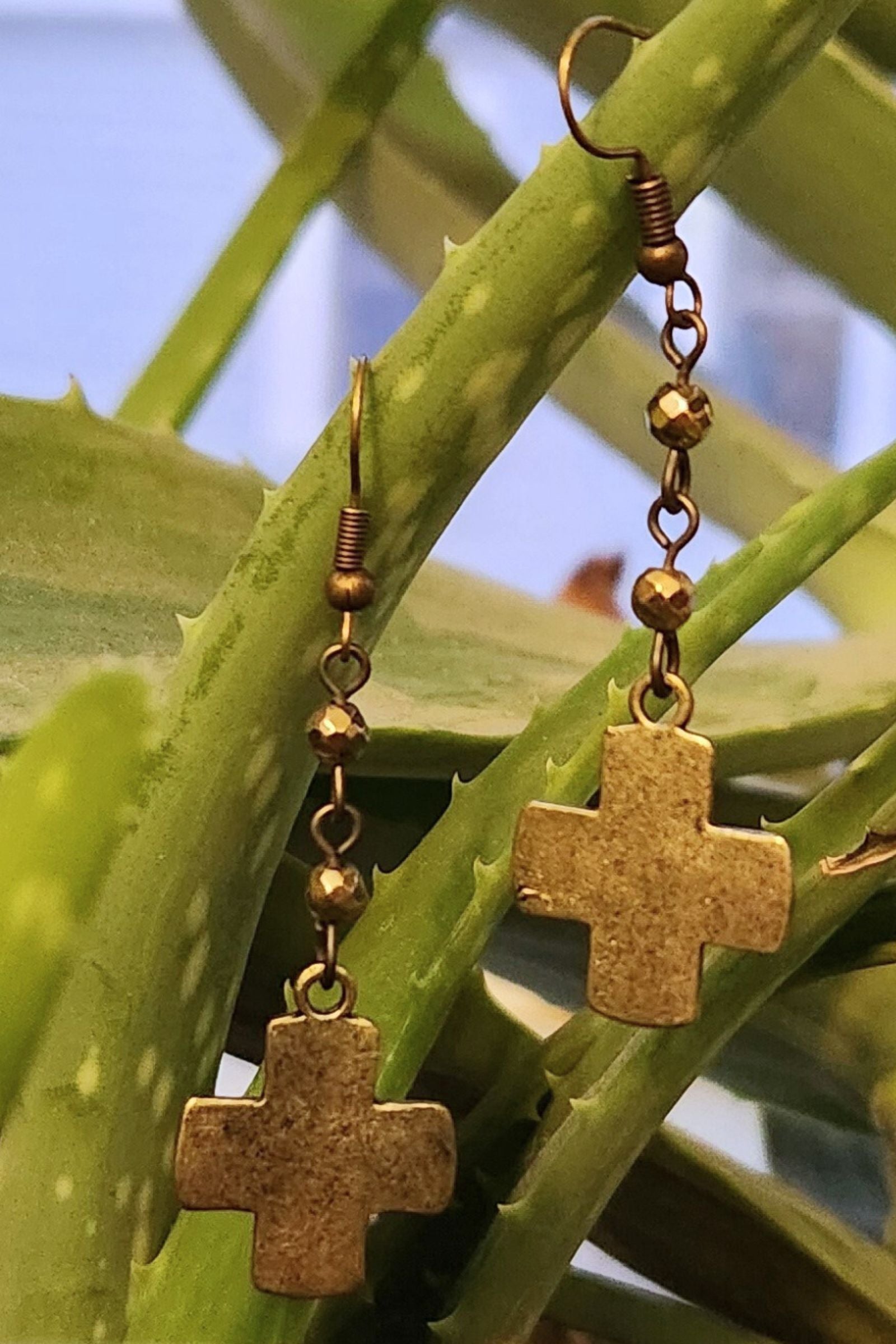 Macey Star Dangle Earrings