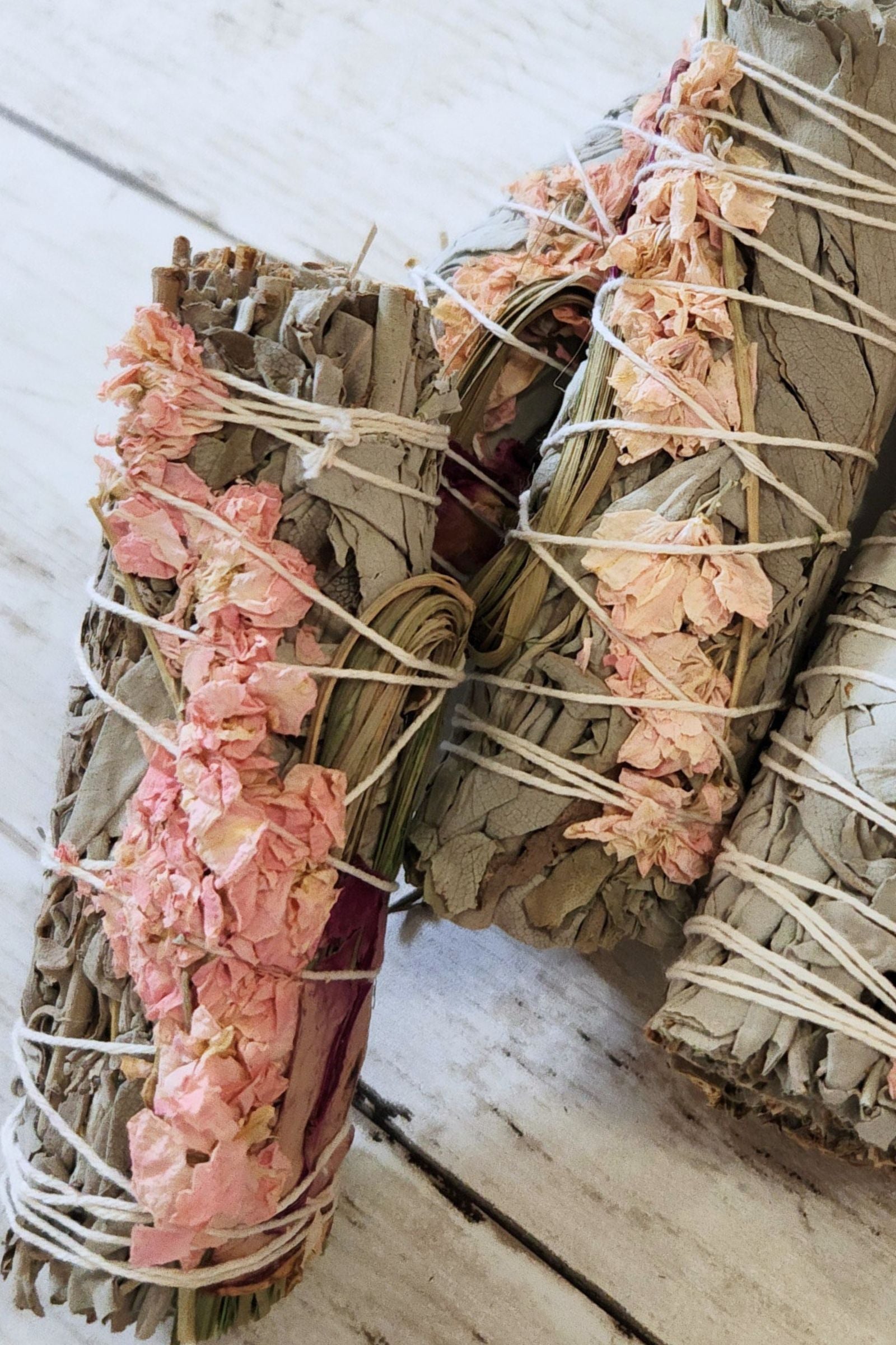 JOY: Floral & White Sage Bundle