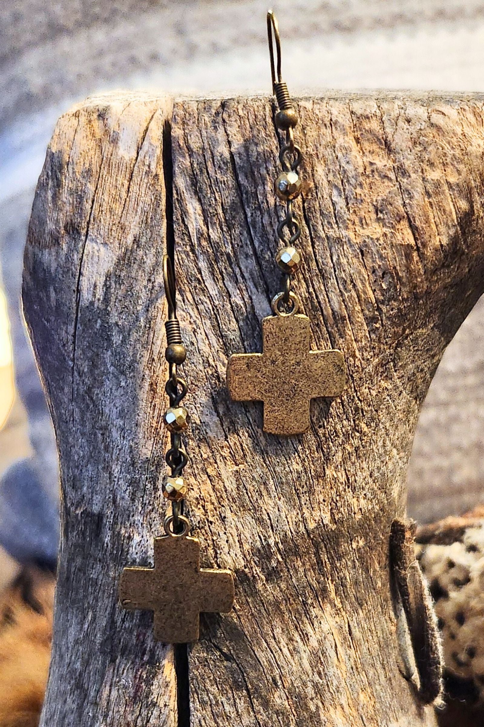 Macey Star Dangle Earrings