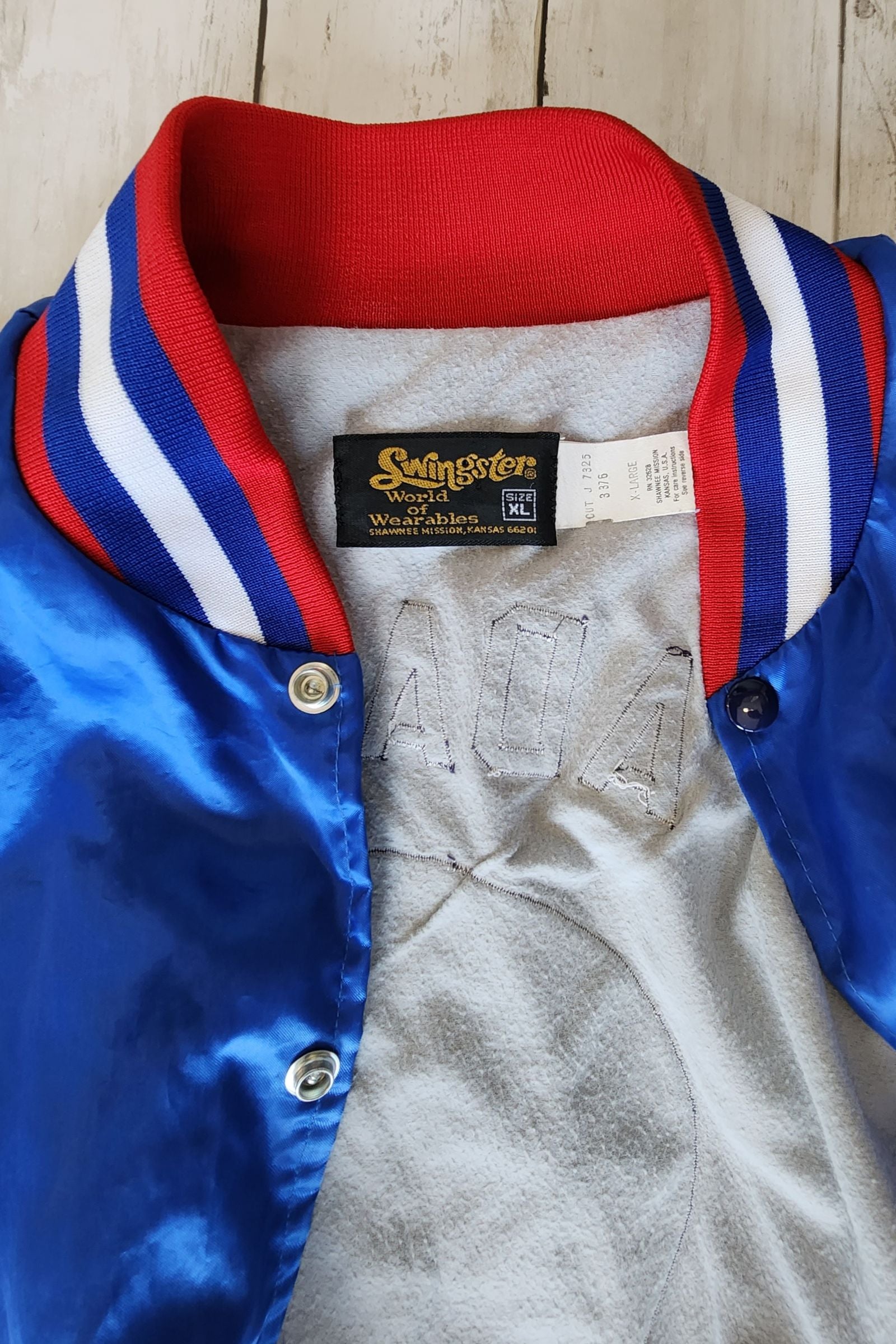 Vintage ADAMS Baseball Jacket