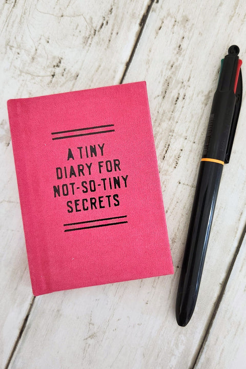 A Tiny Diary for Not So Tiny Secrets