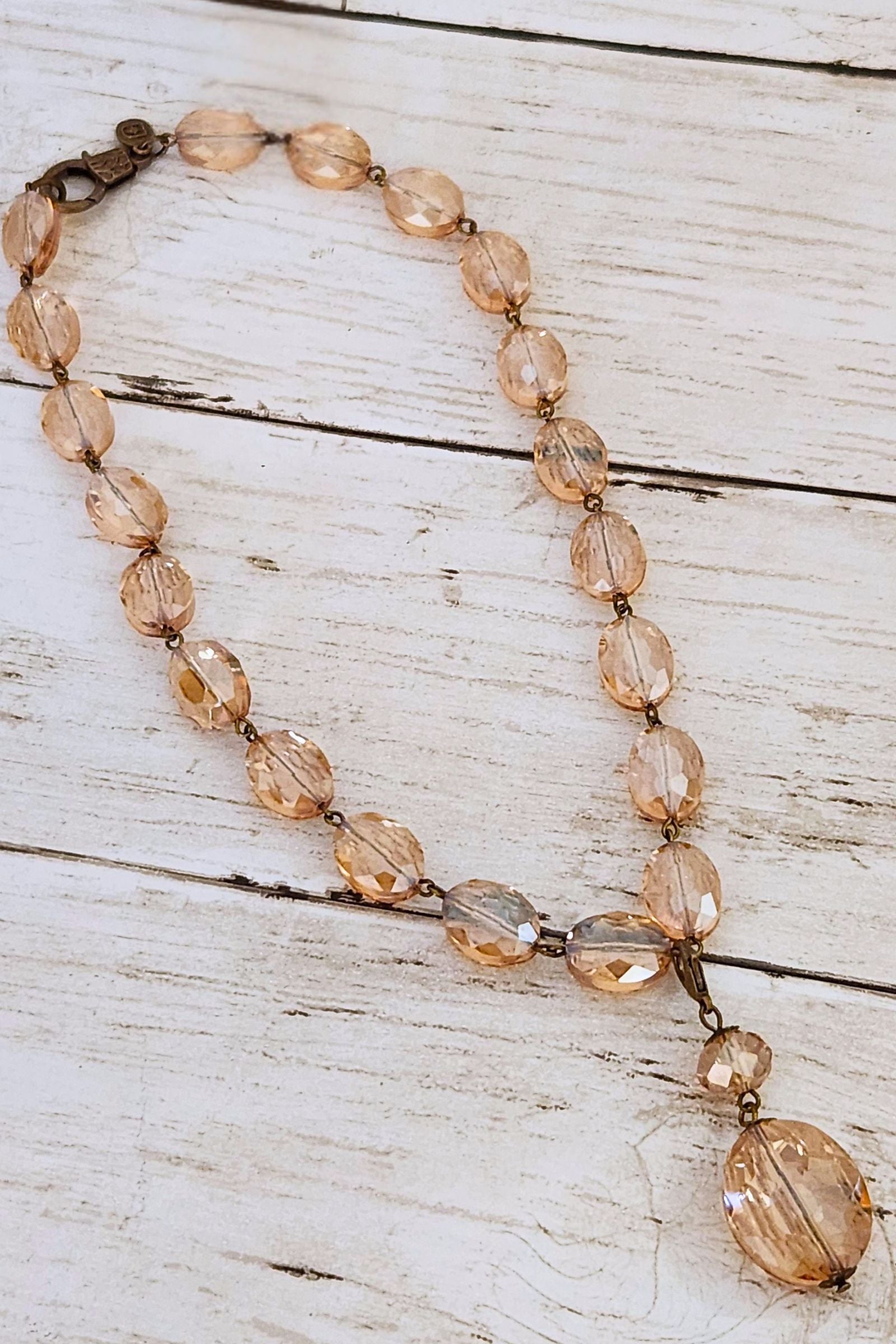 St. Charles Champagne Pendant Necklace