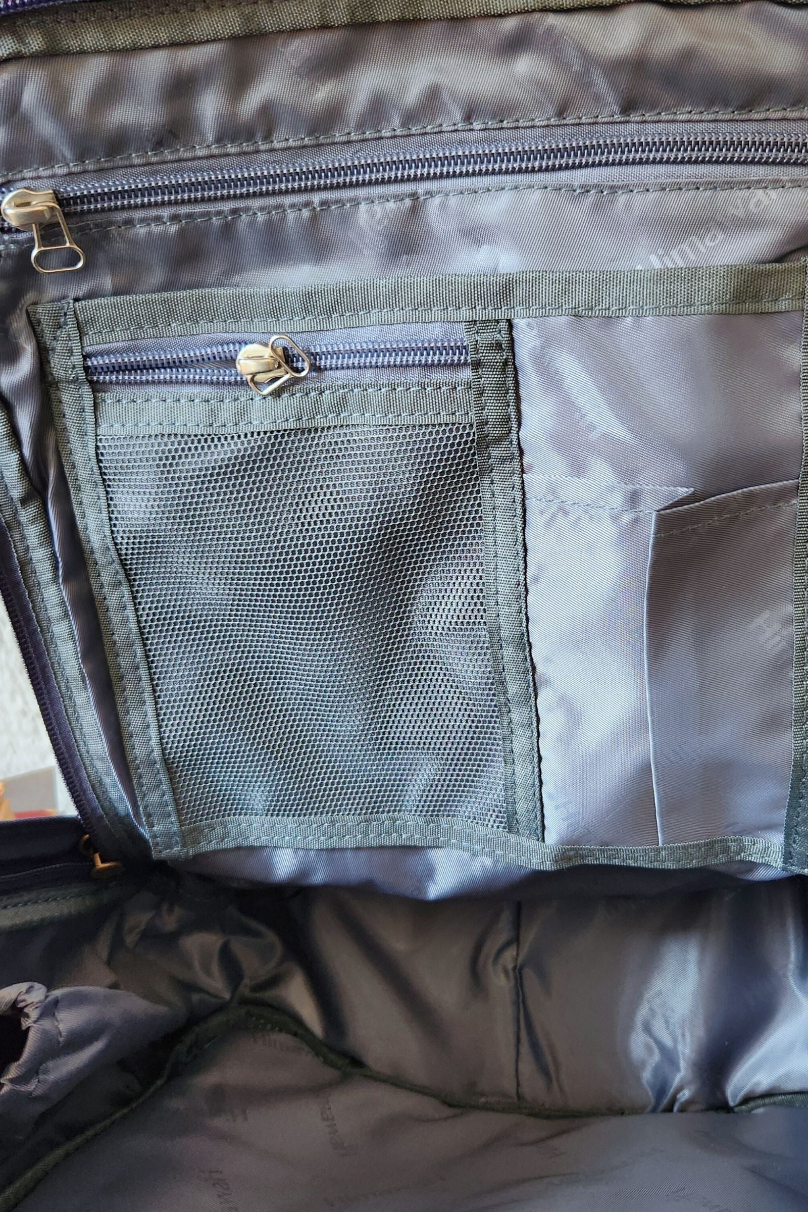 Navy Vintage Style Backpack