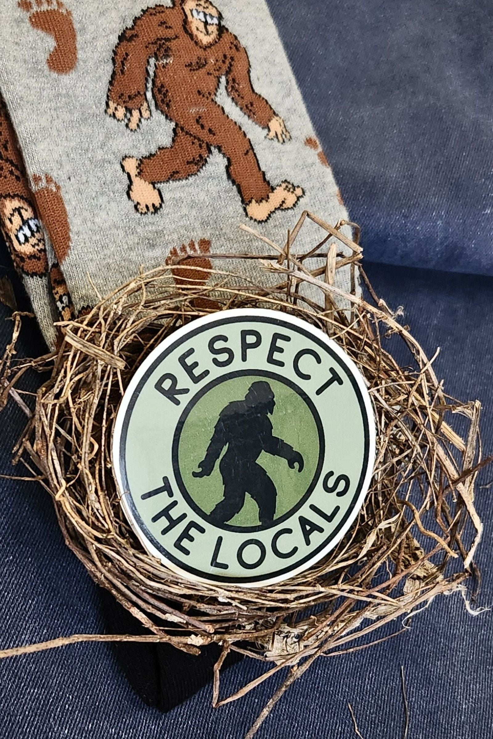 Respect the Locals Sasquatch Sticker