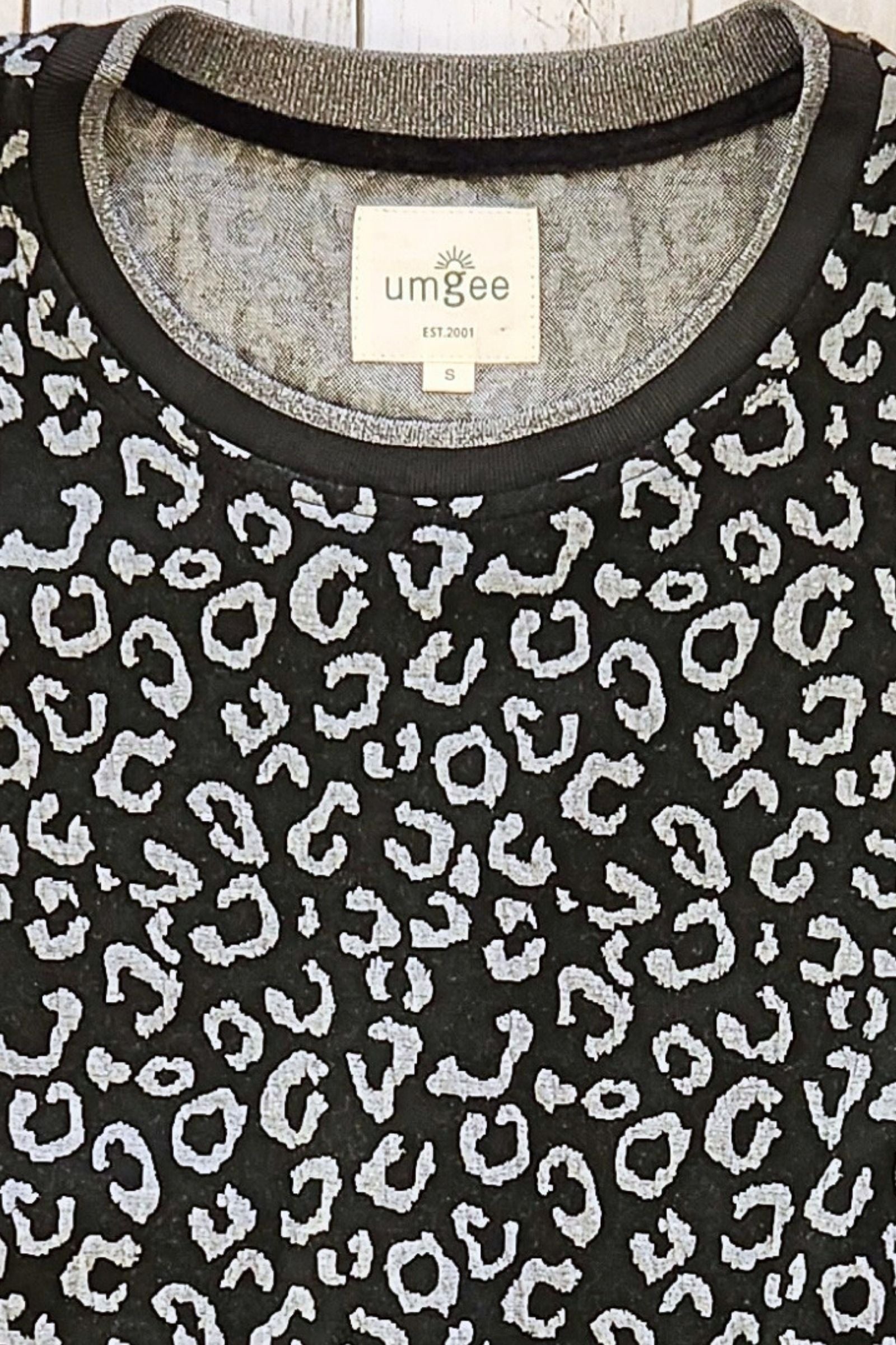 Jacquard Leopard Mini Dress