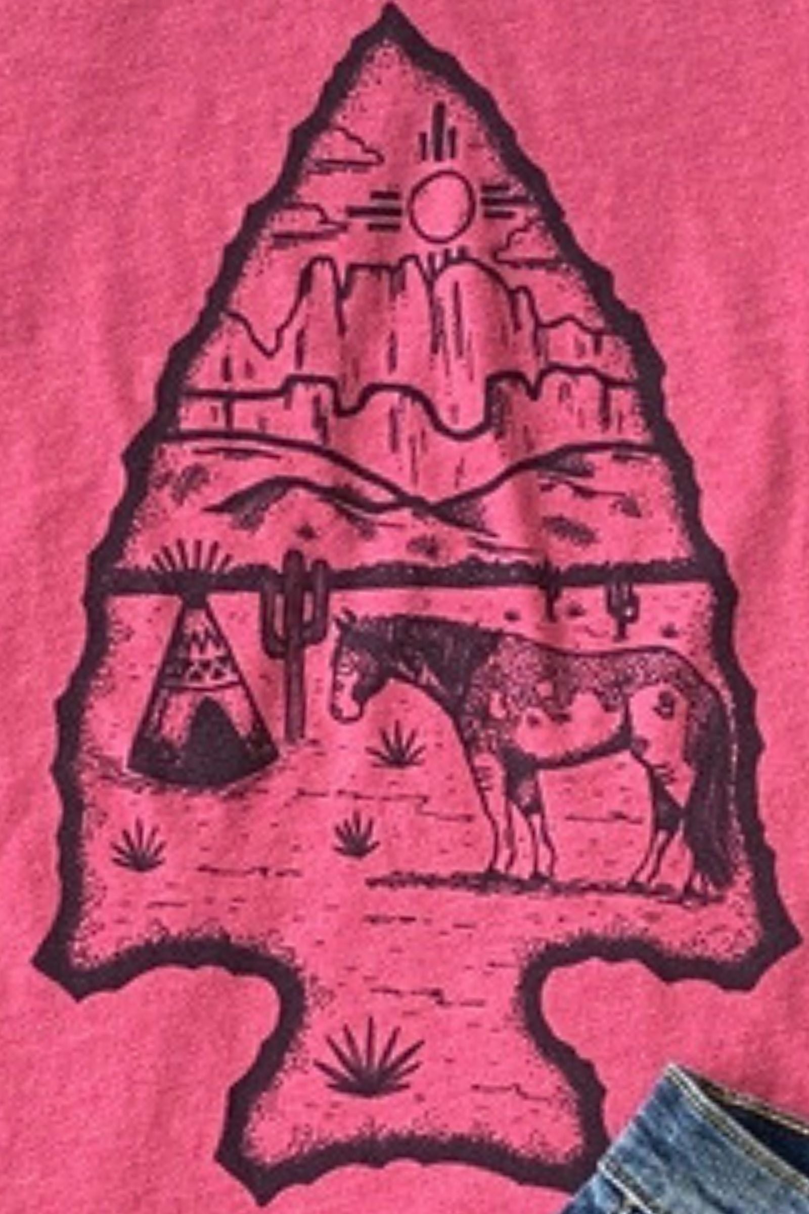 Desert Arrowhead T Shirt