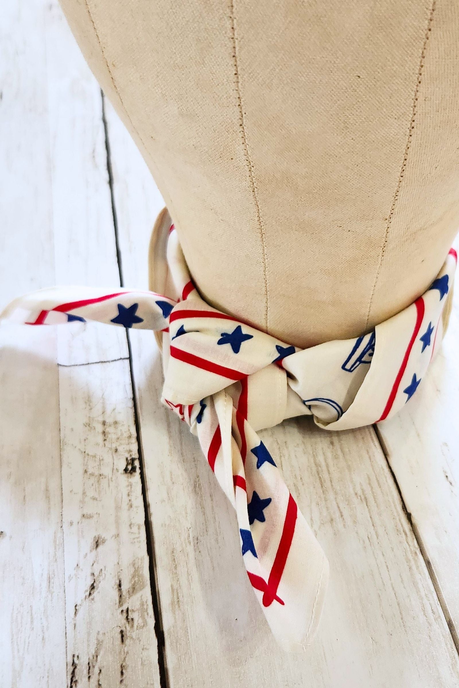 Americana Style Print Bandana