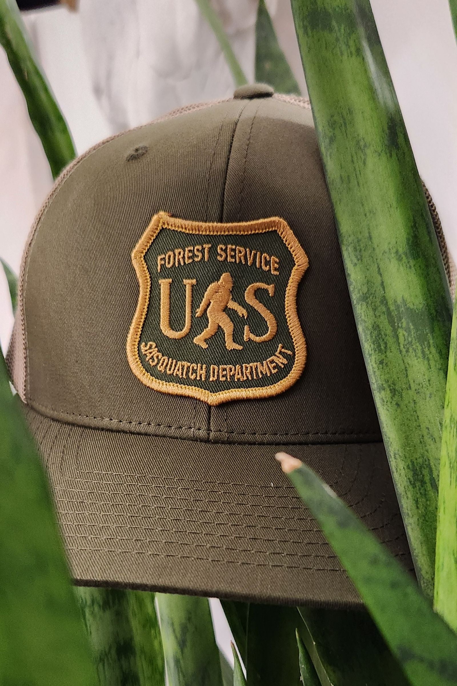 US Sasquatch Department Trucker Hat