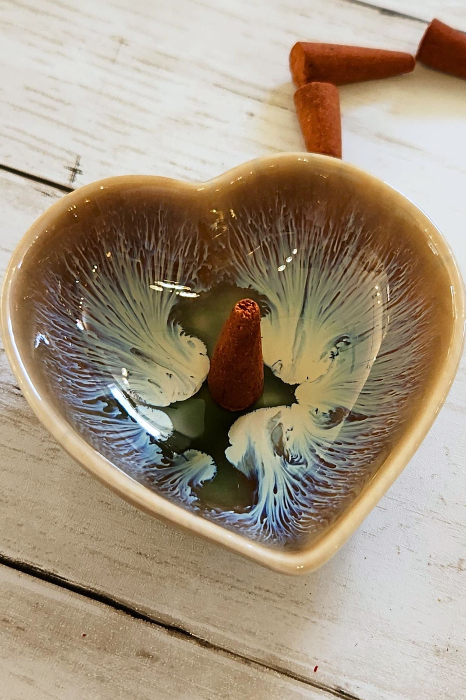 Heart Ceramic Trinket Bowl