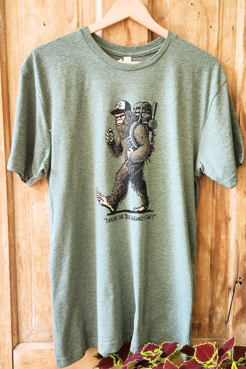 Bigfoot Hiker T Shirt