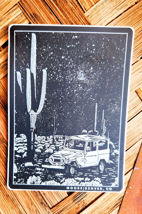 Desert Cruiser Sticker