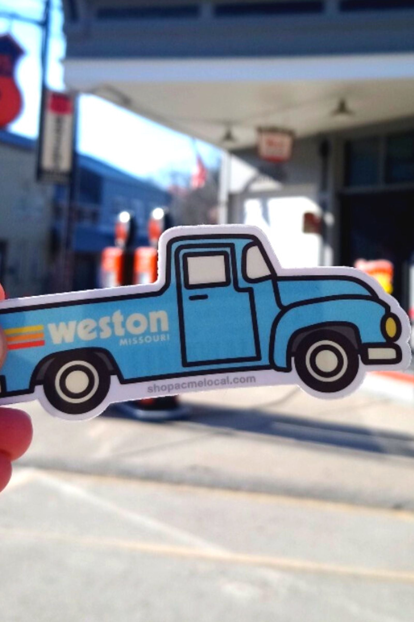 Vintage Truck Weston, MO Sticker