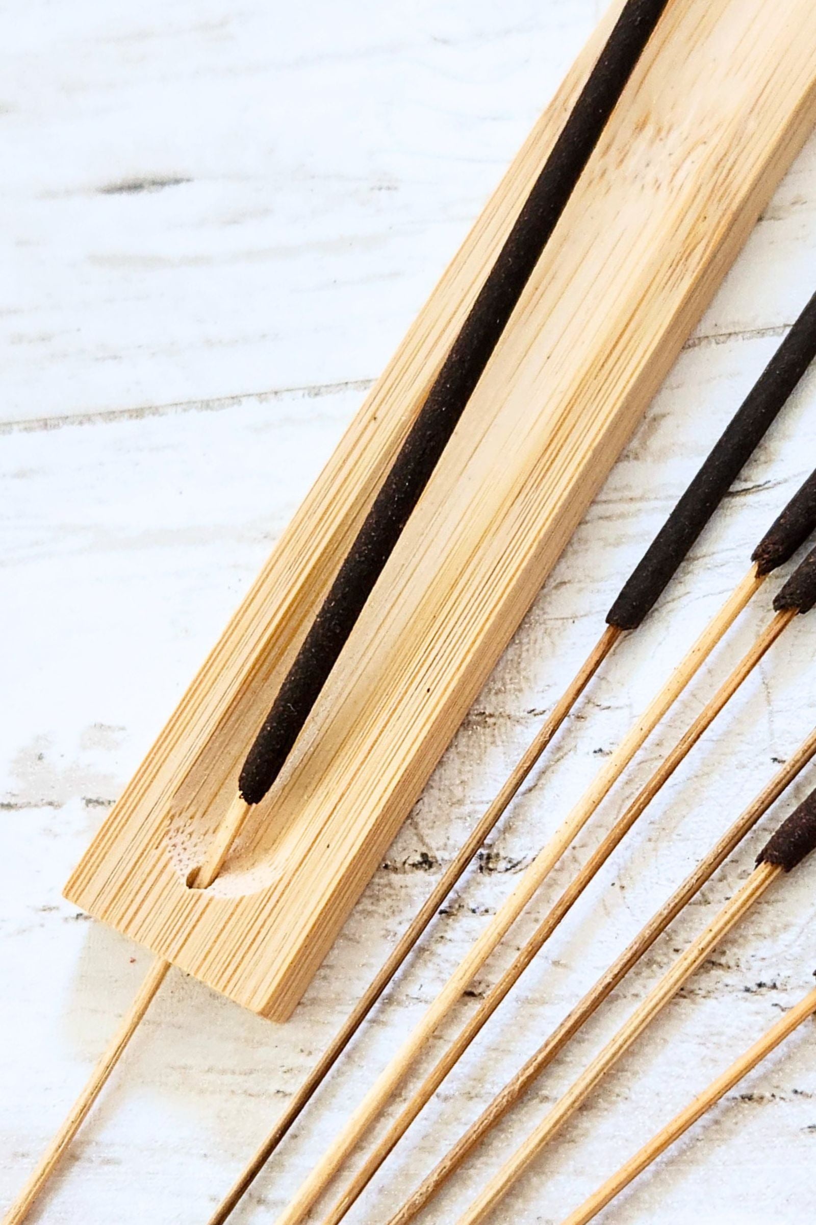 Bamboo Incense Holder