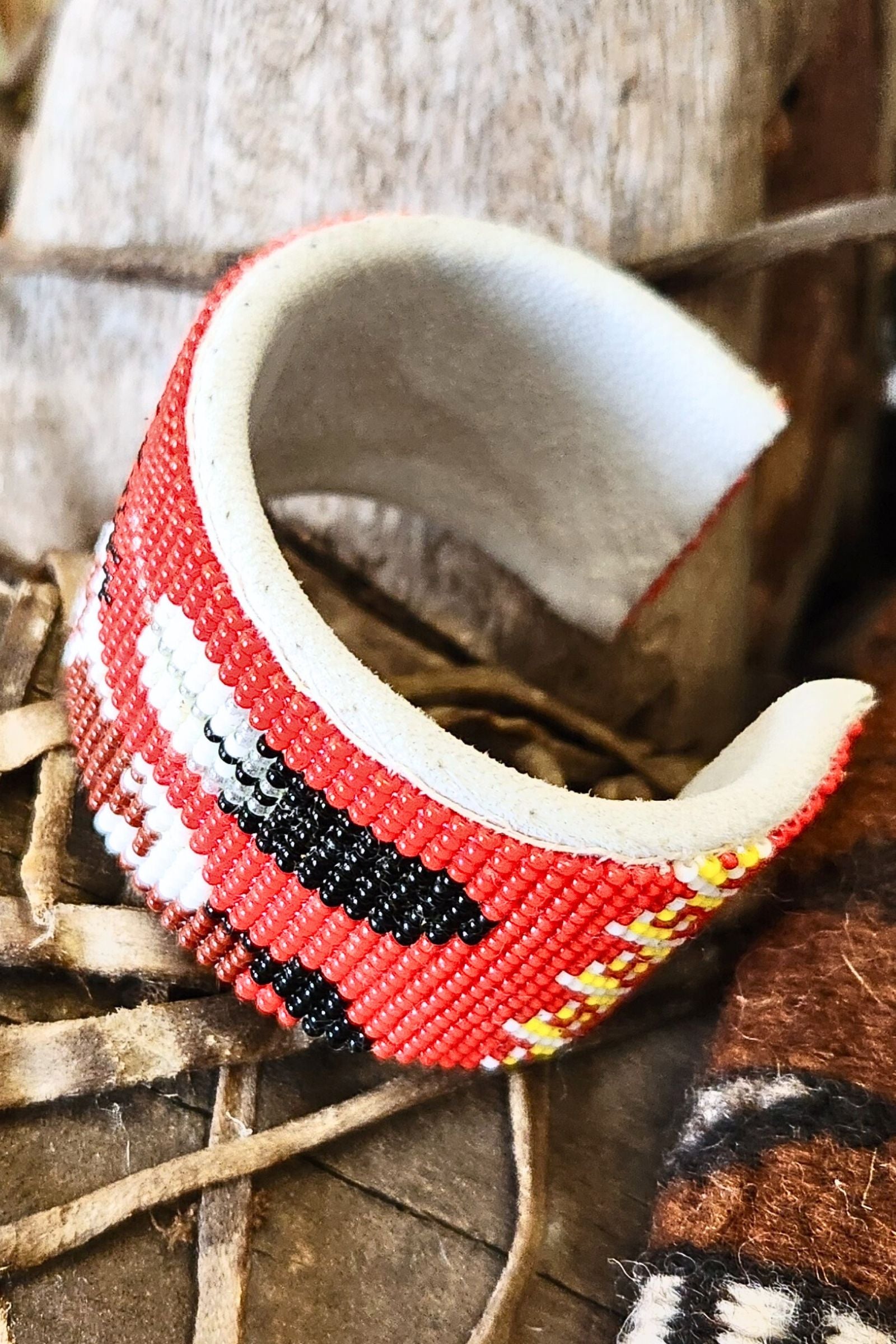 Beaded Horse Cuff