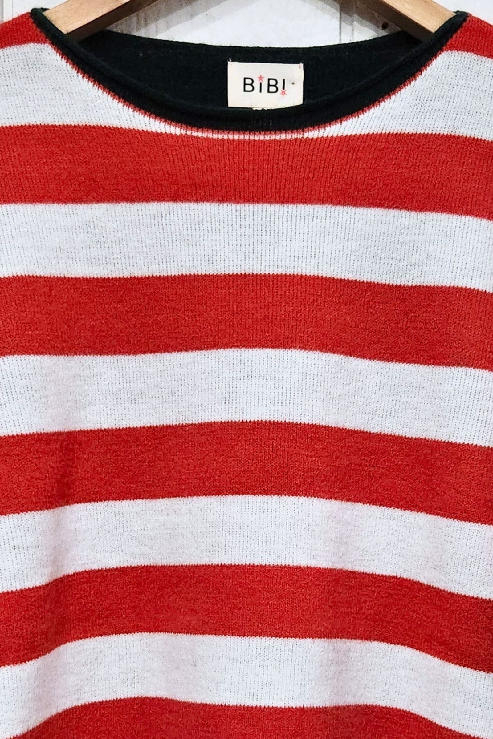 Candy Stripe Reversible Sweater