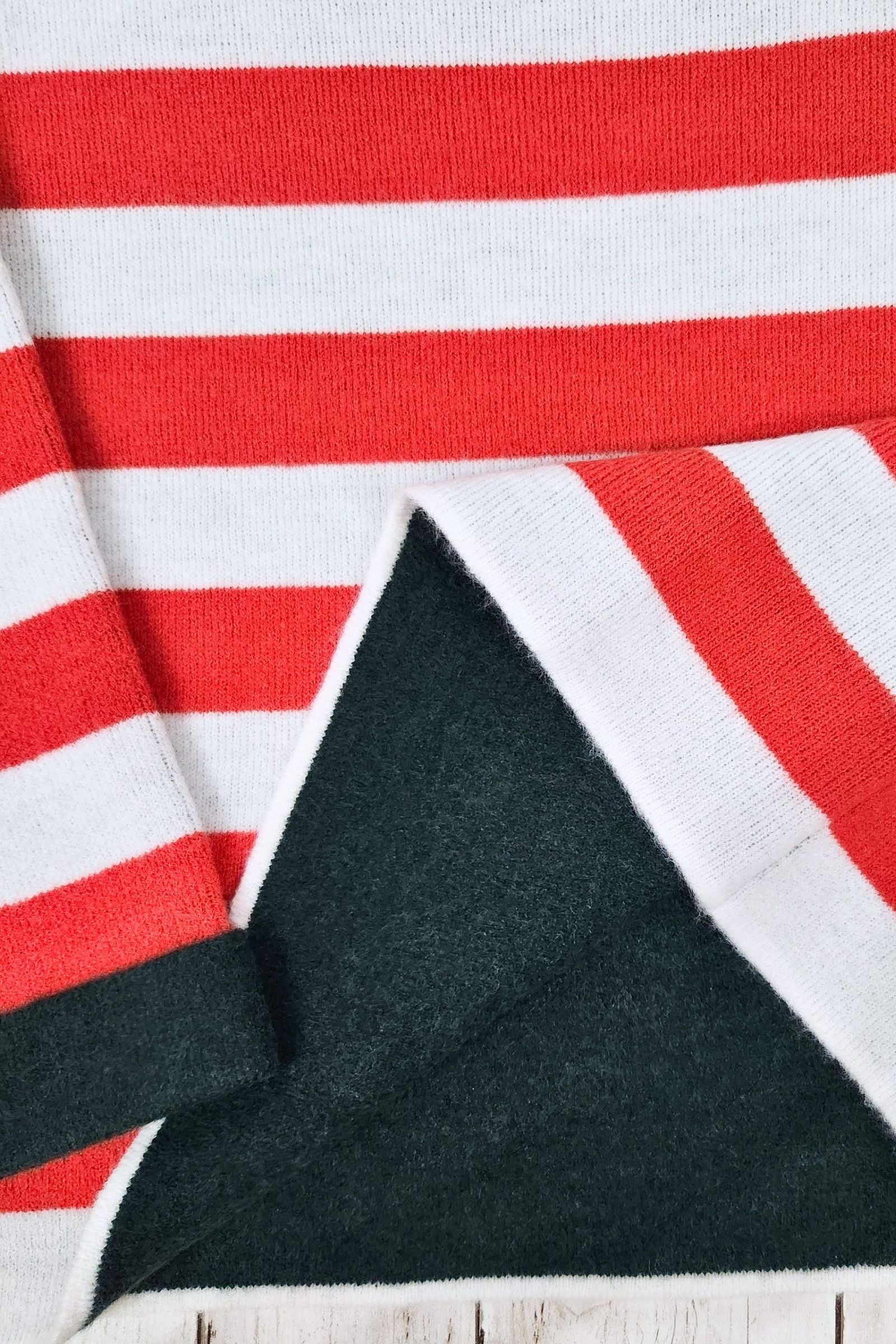 Candy Stripe Reversible Sweater