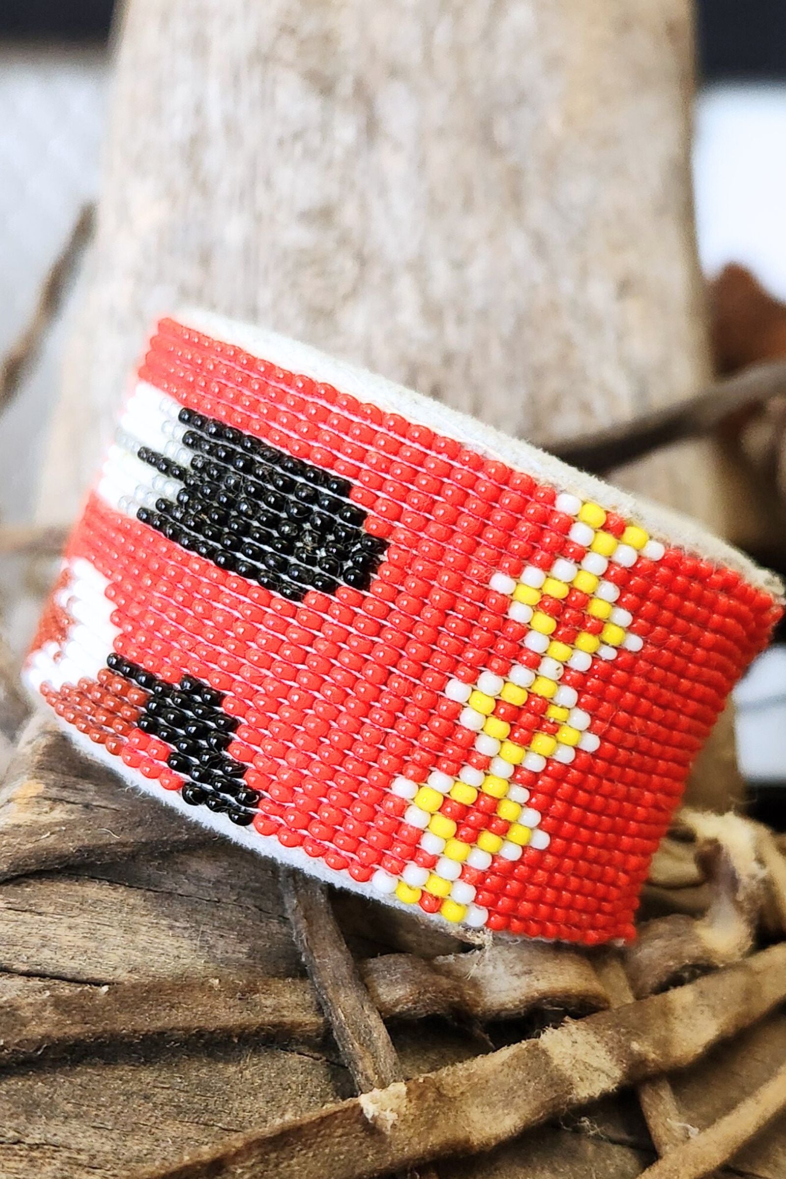 Beaded Horse Cuff