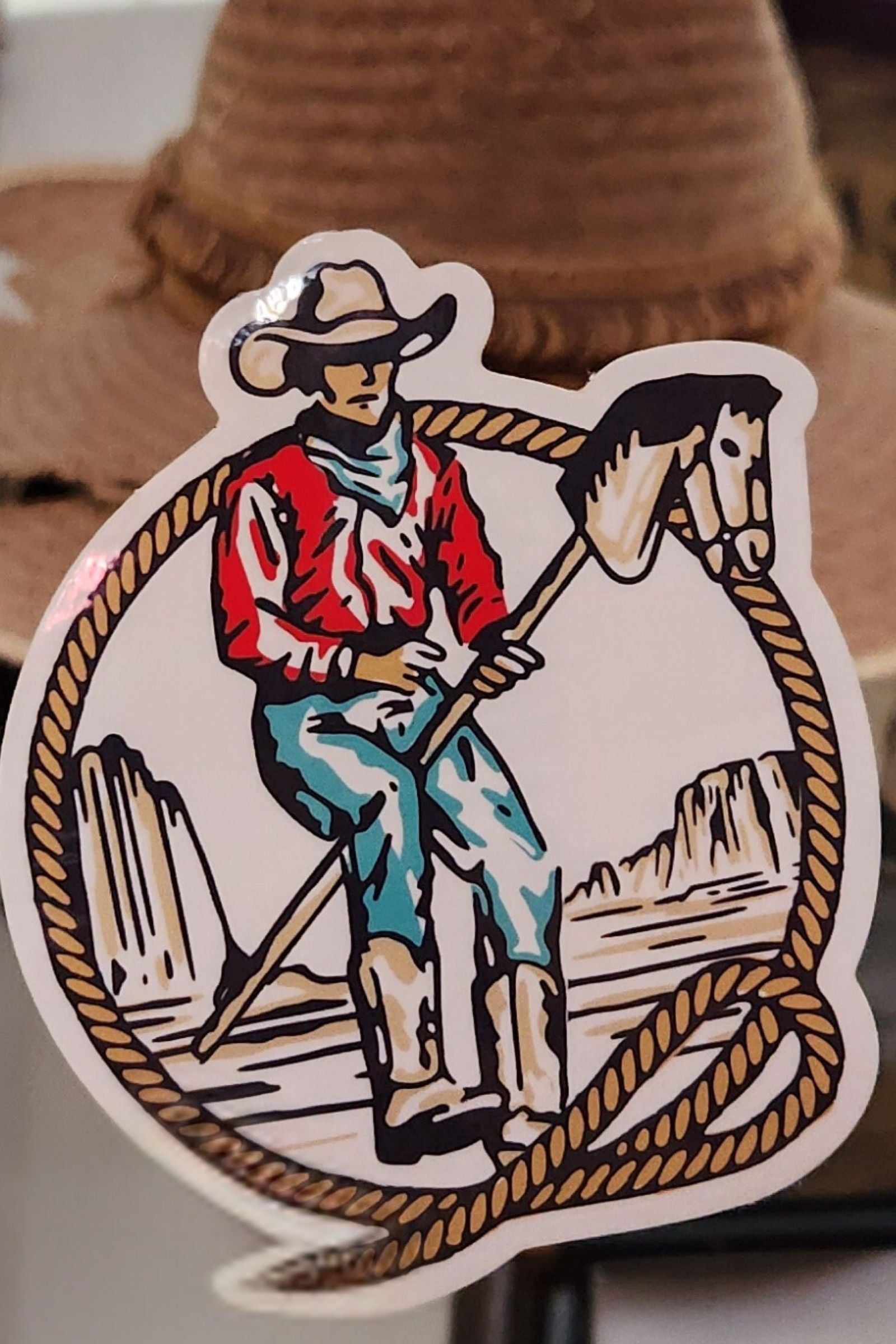 Stick Horse Sticker