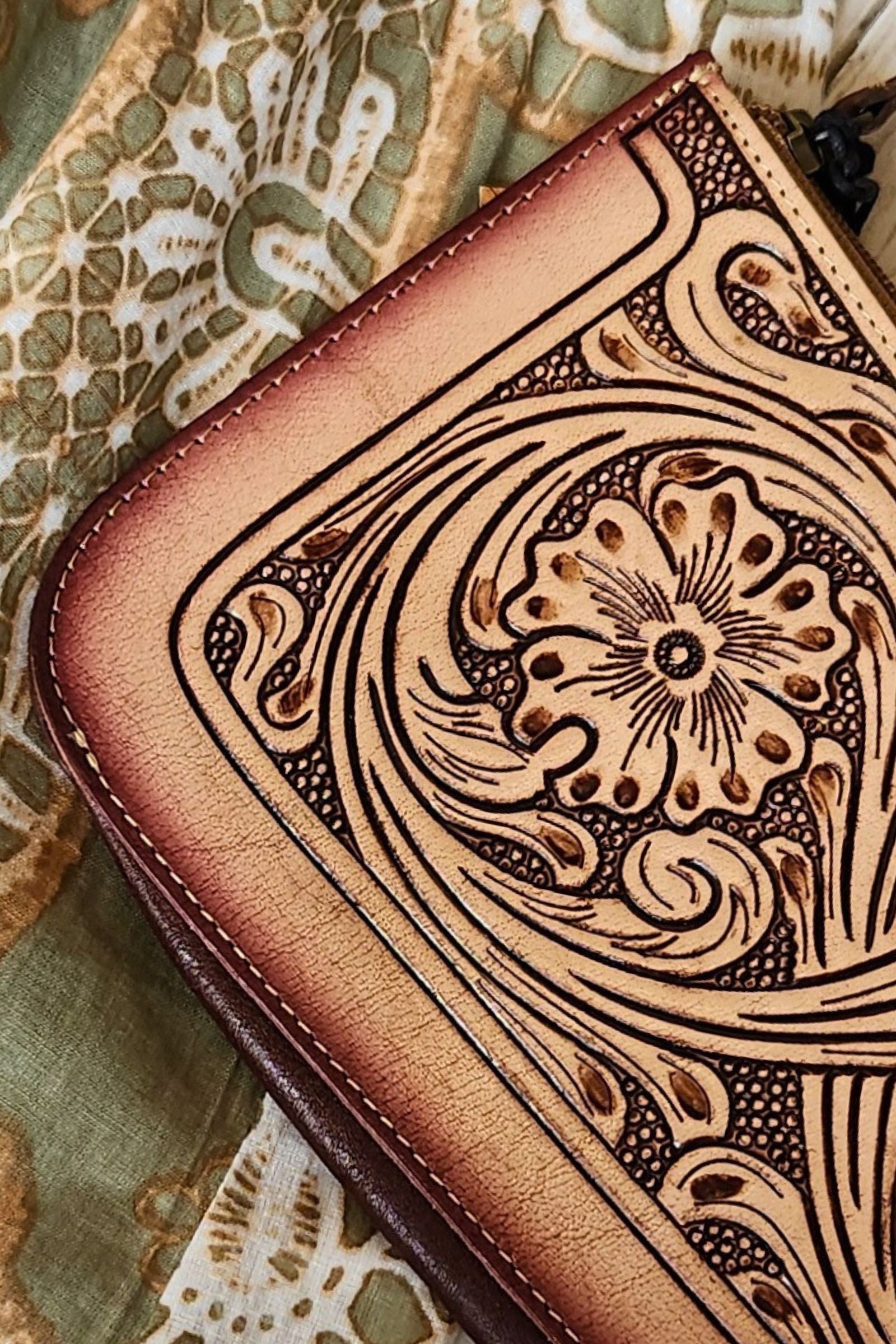 Marquez Tooled Leather Wallet