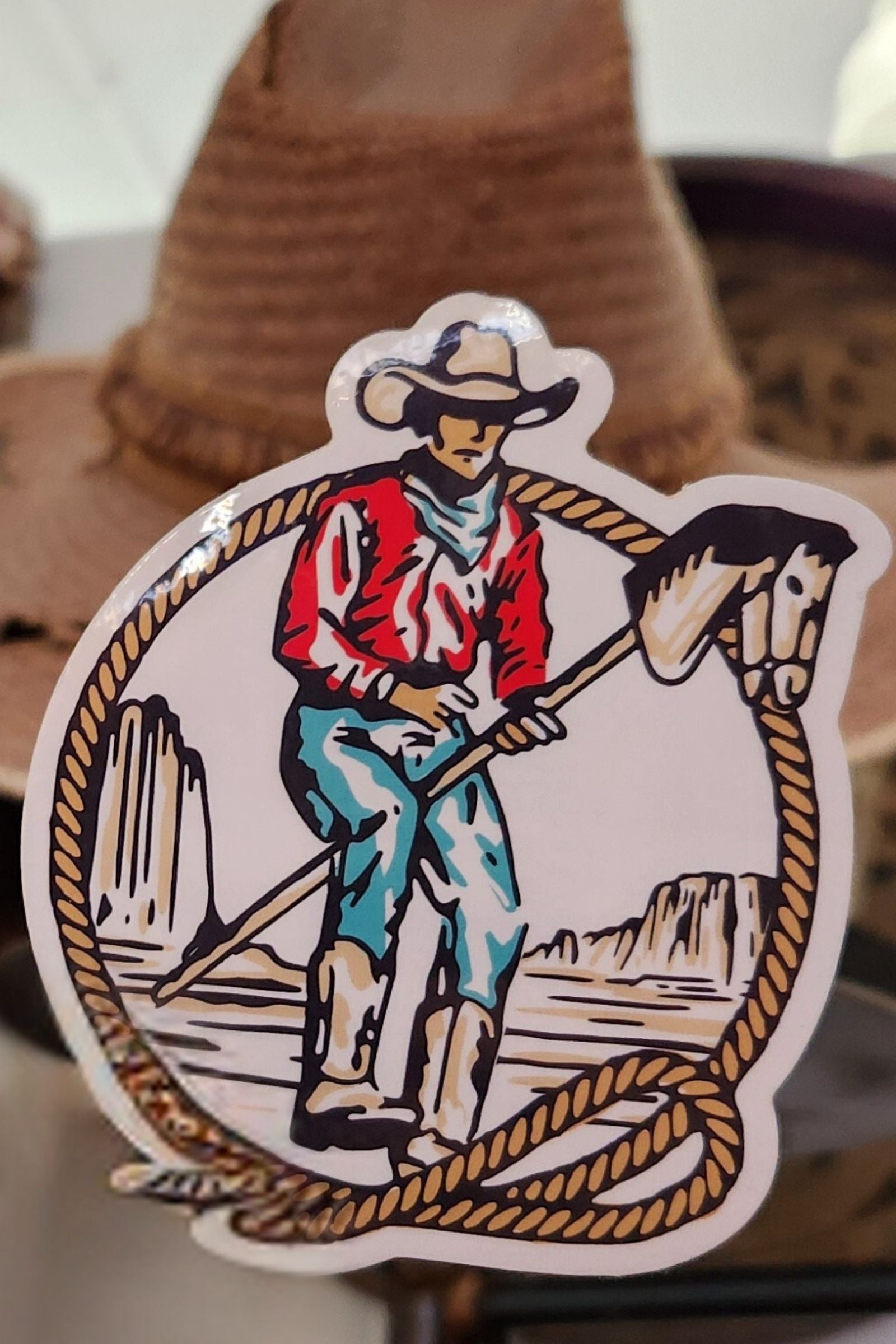 Stick Horse Sticker