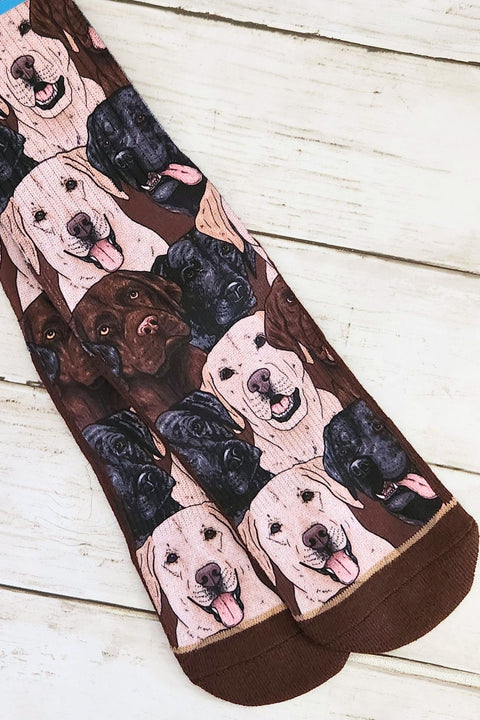 Labrador Retriever Men's Crew Socks