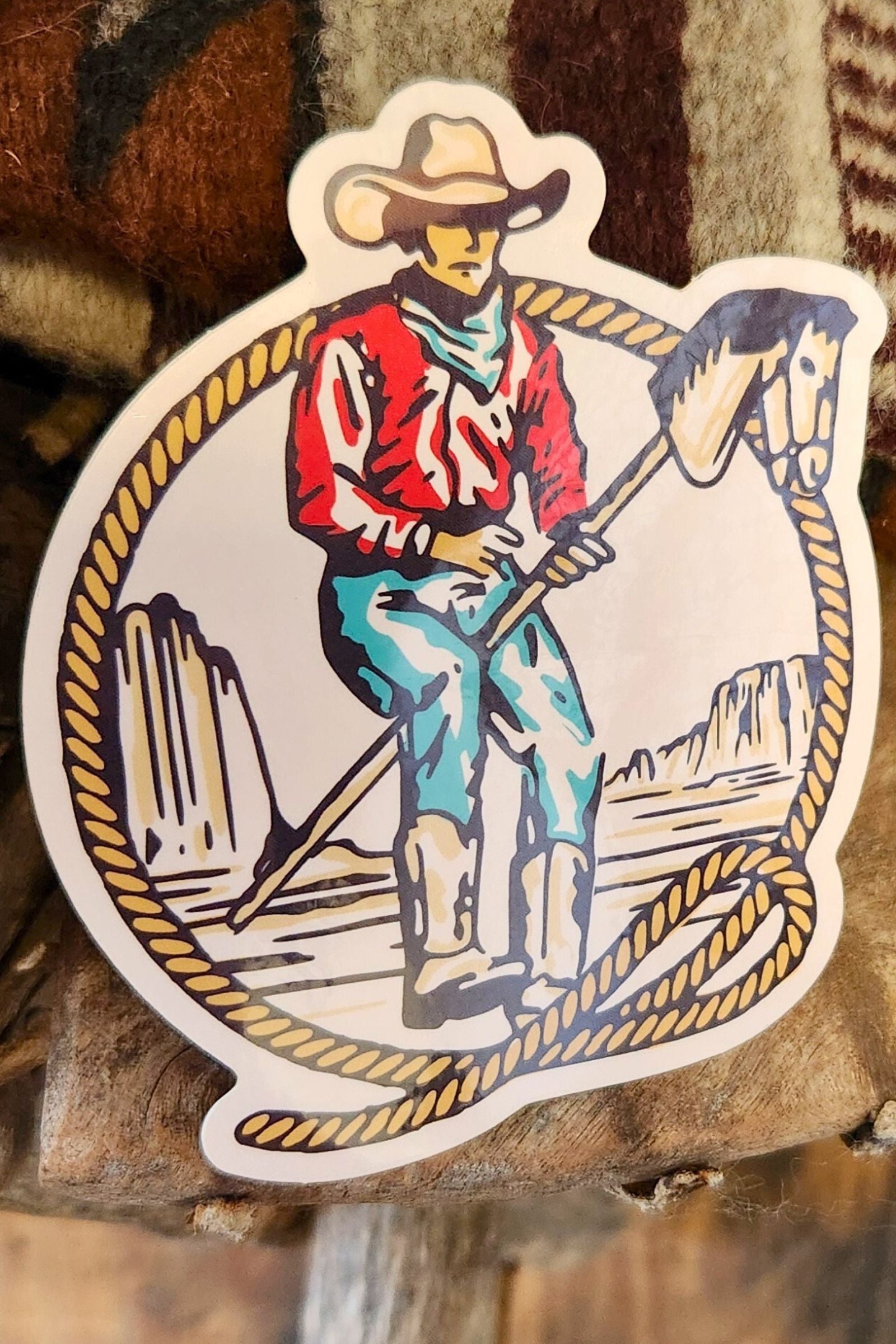 Stick Horse Sticker