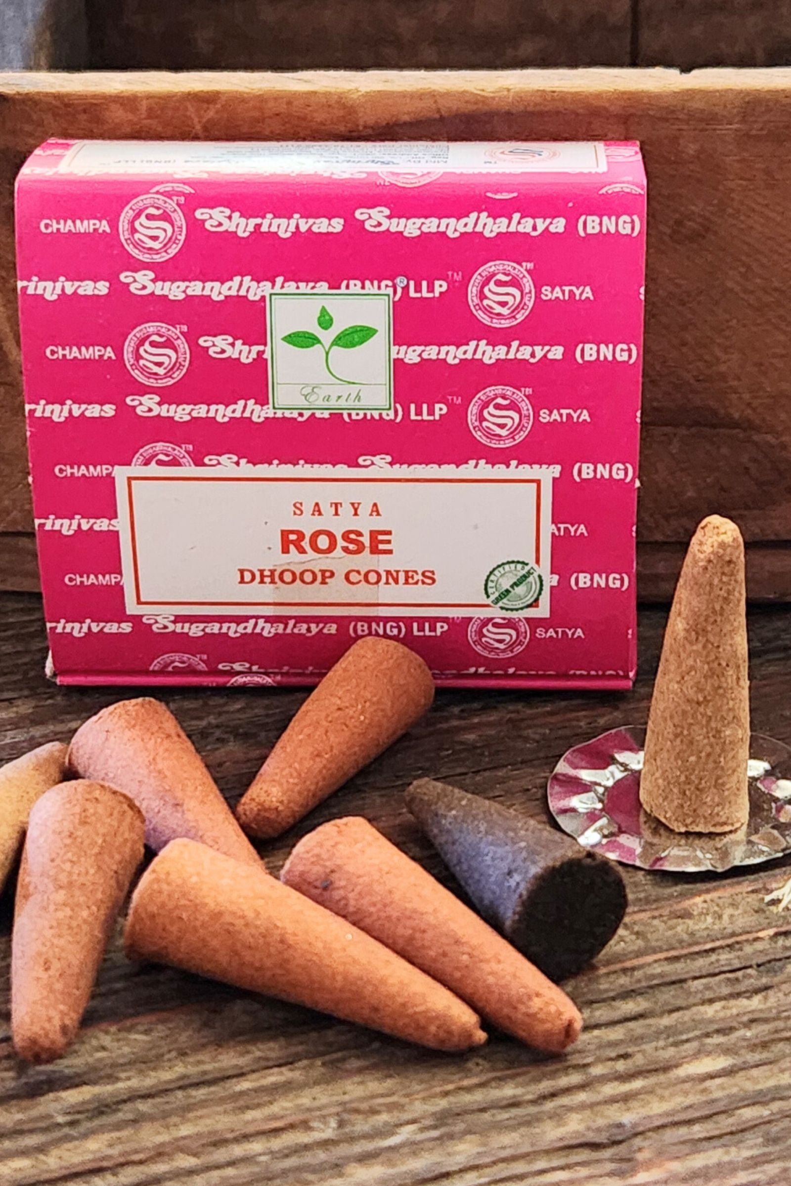 Rose Incense Cones