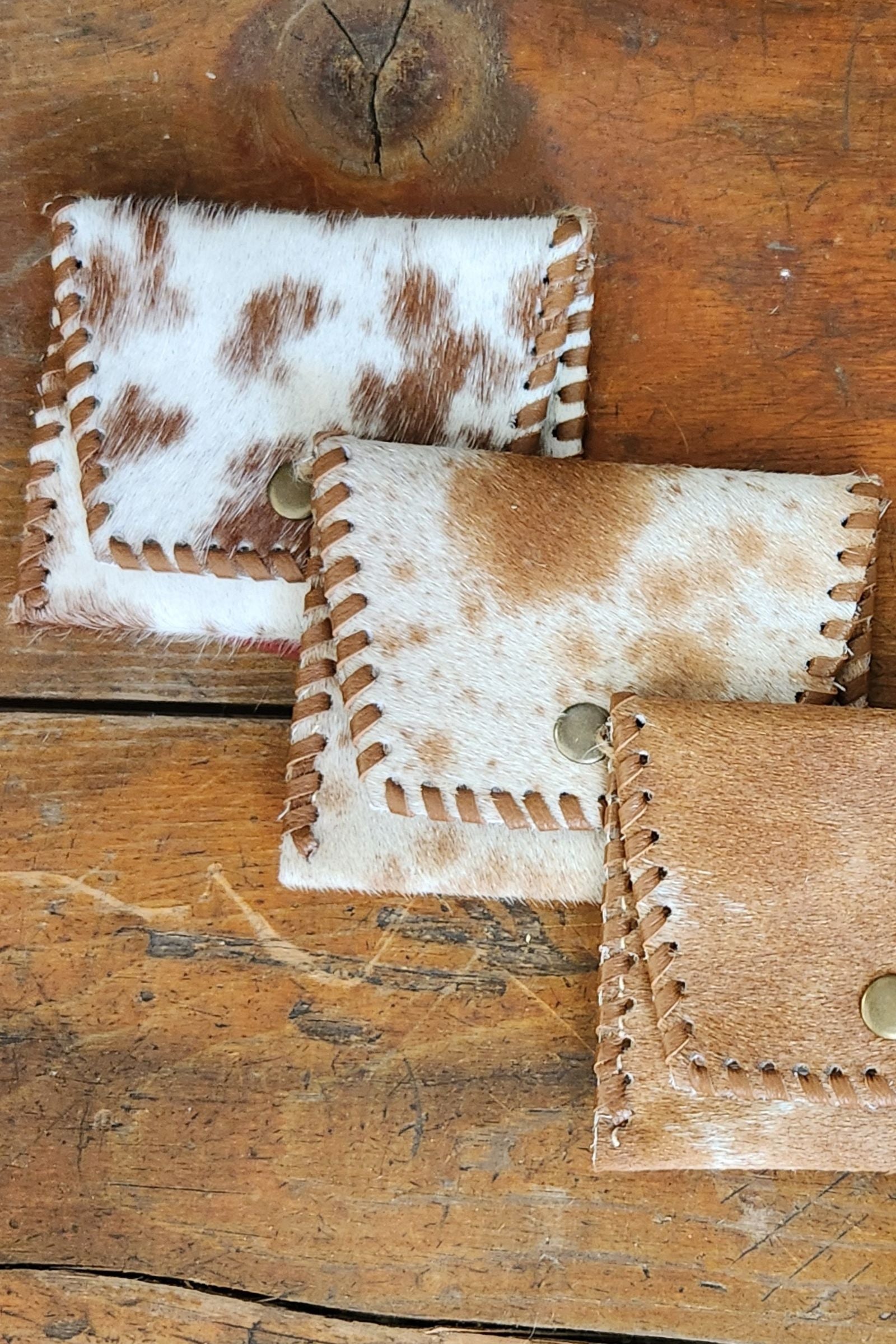 Cute Side Cowhide Coin Purse