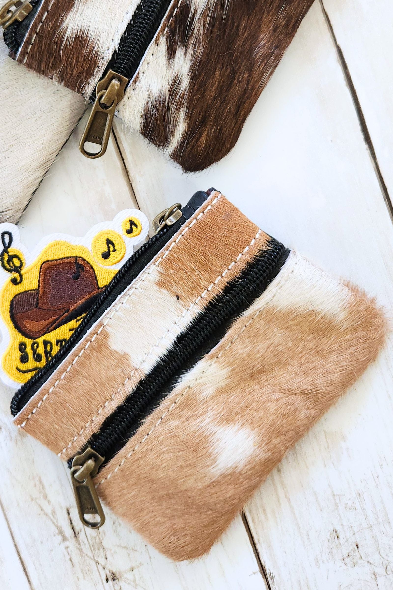 Cowhide Leather Coin Purse