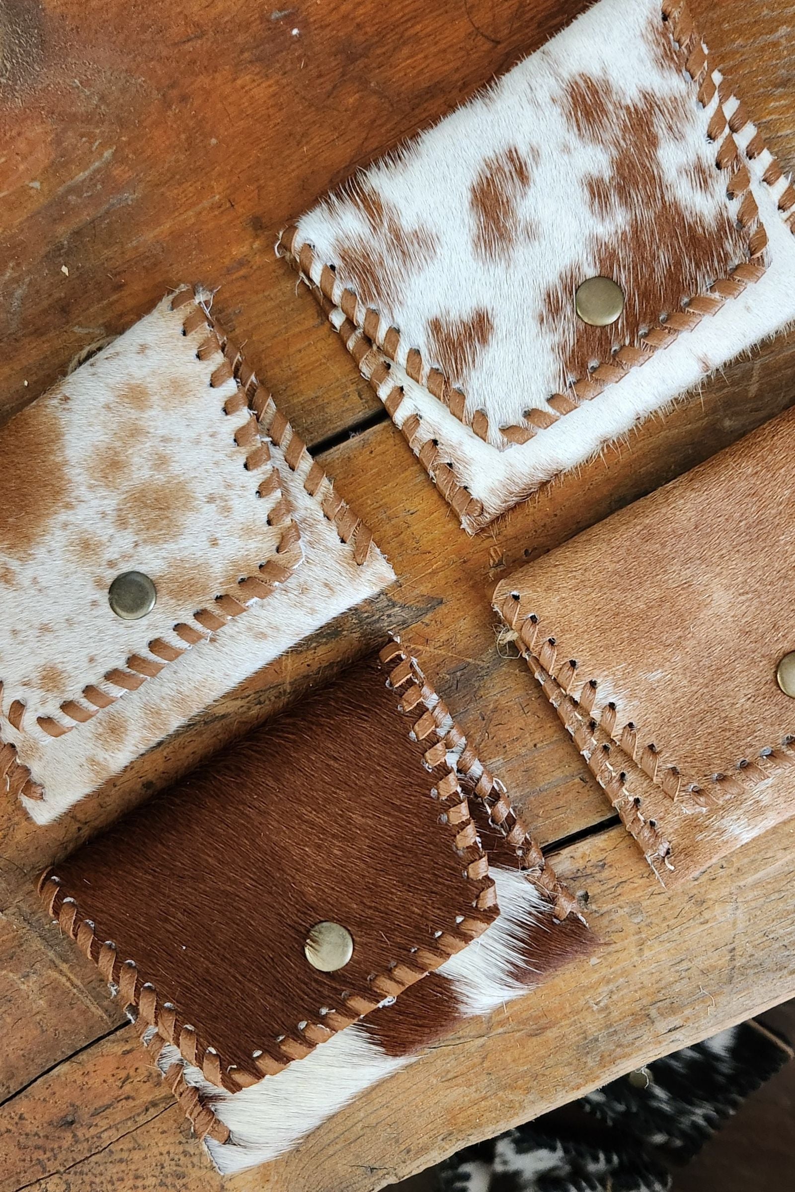 Cute Side Cowhide Coin Purse